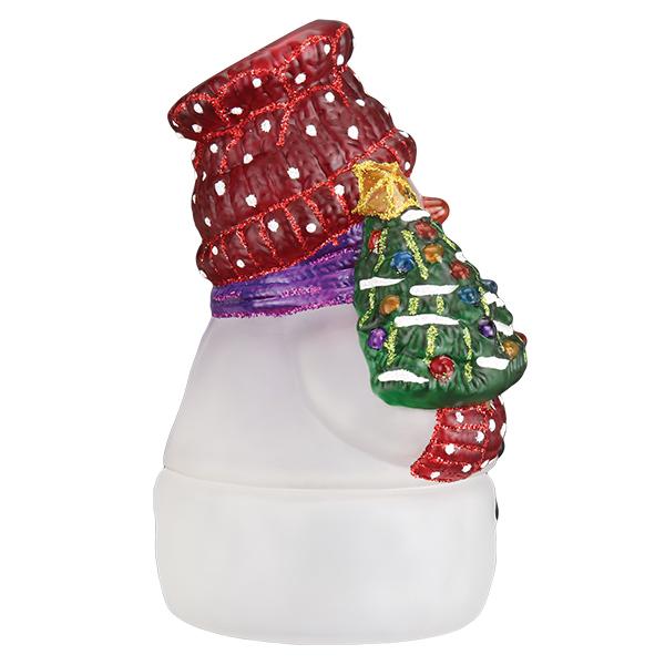 Snowman With Tree Candle Light - Image 5