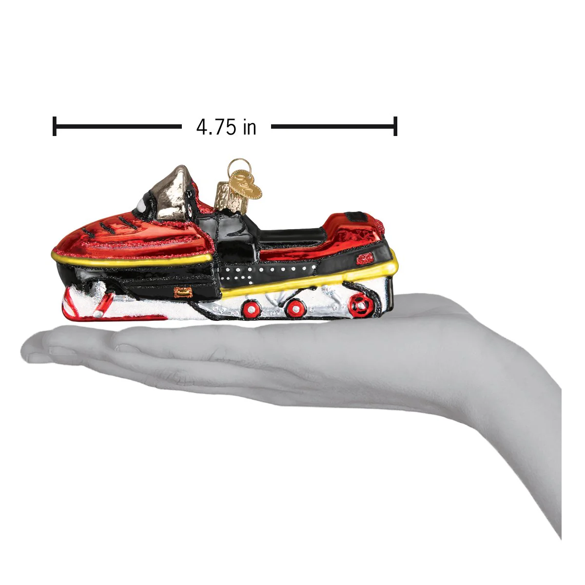 Snowmobile Ornament - Image 6