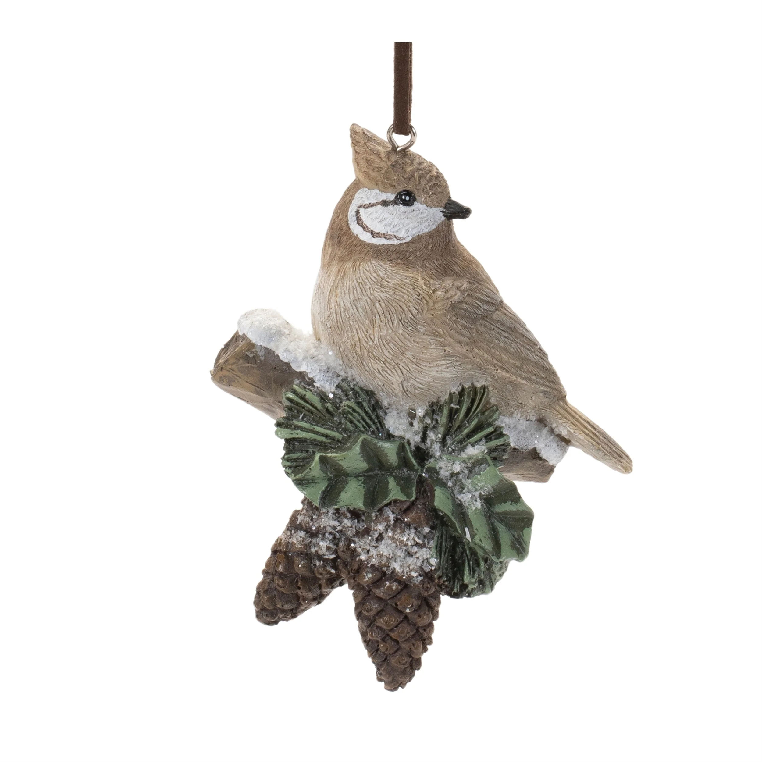 Snowy Cardinal Bird and Owl Ornament (Set of 12) - Image 4