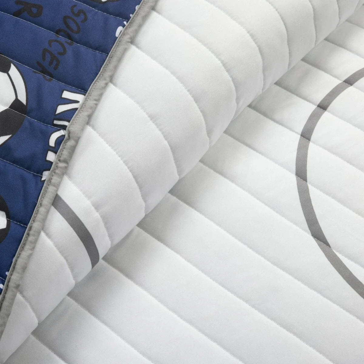 Soccer Game Reversible Quilt Set - Image 12