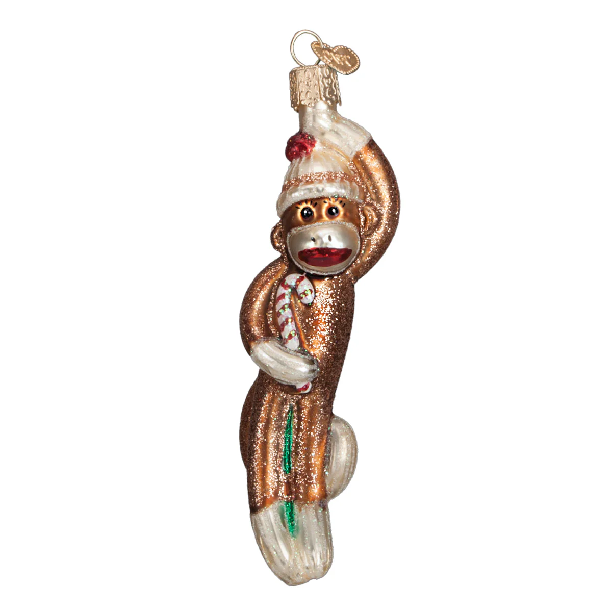 Sock Monkey Ornament - Image 3