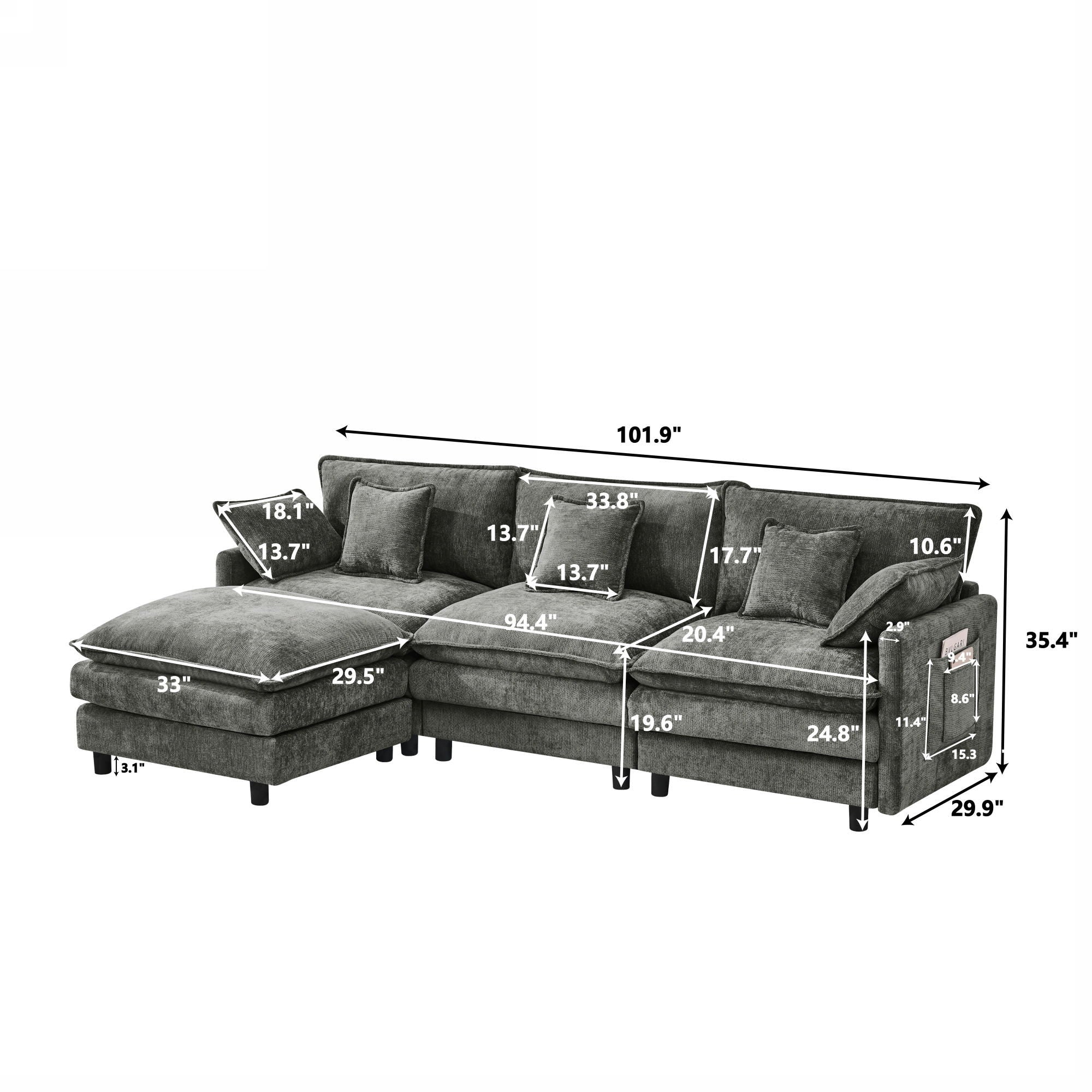 Sofa With Modular Design - Image 11