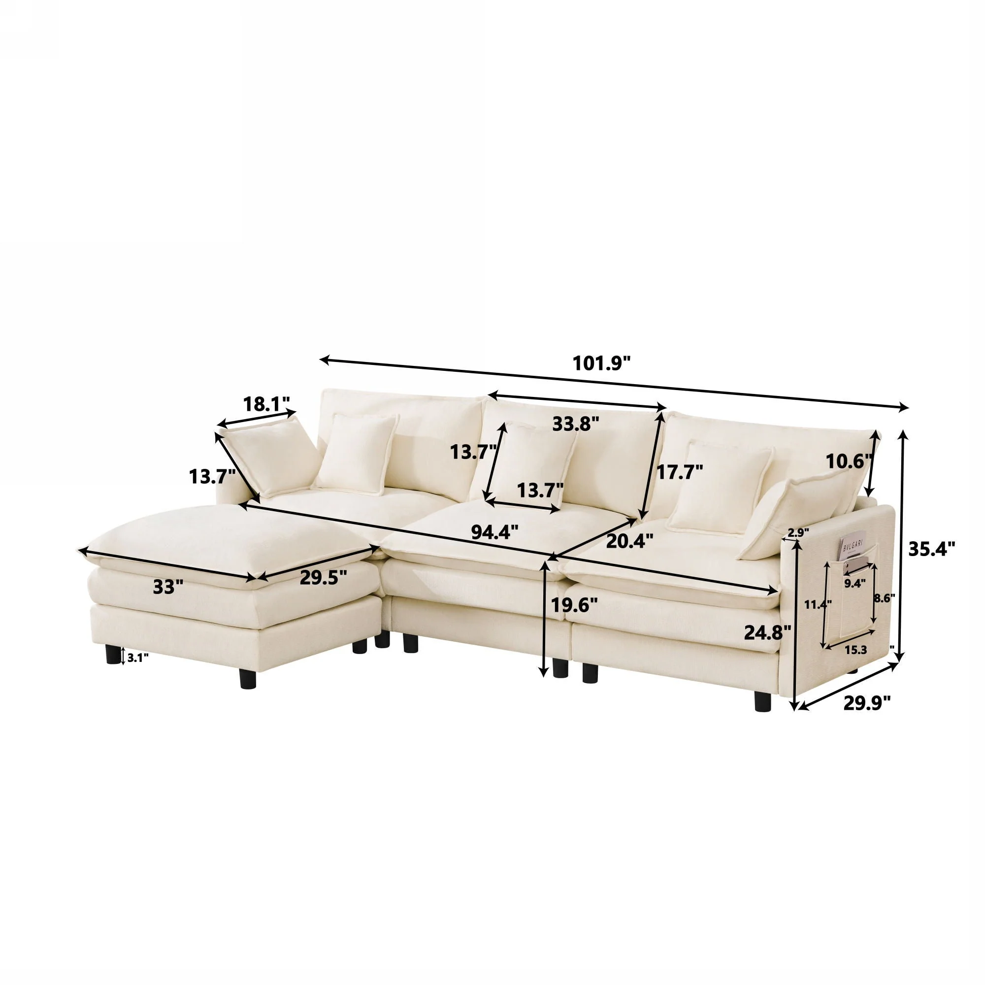 Sofa With Modular Design - Image 14