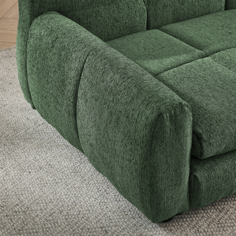 Soft and Comfortable Pet Bed for Big and Oversized Dogs - Olive Green - Image 3