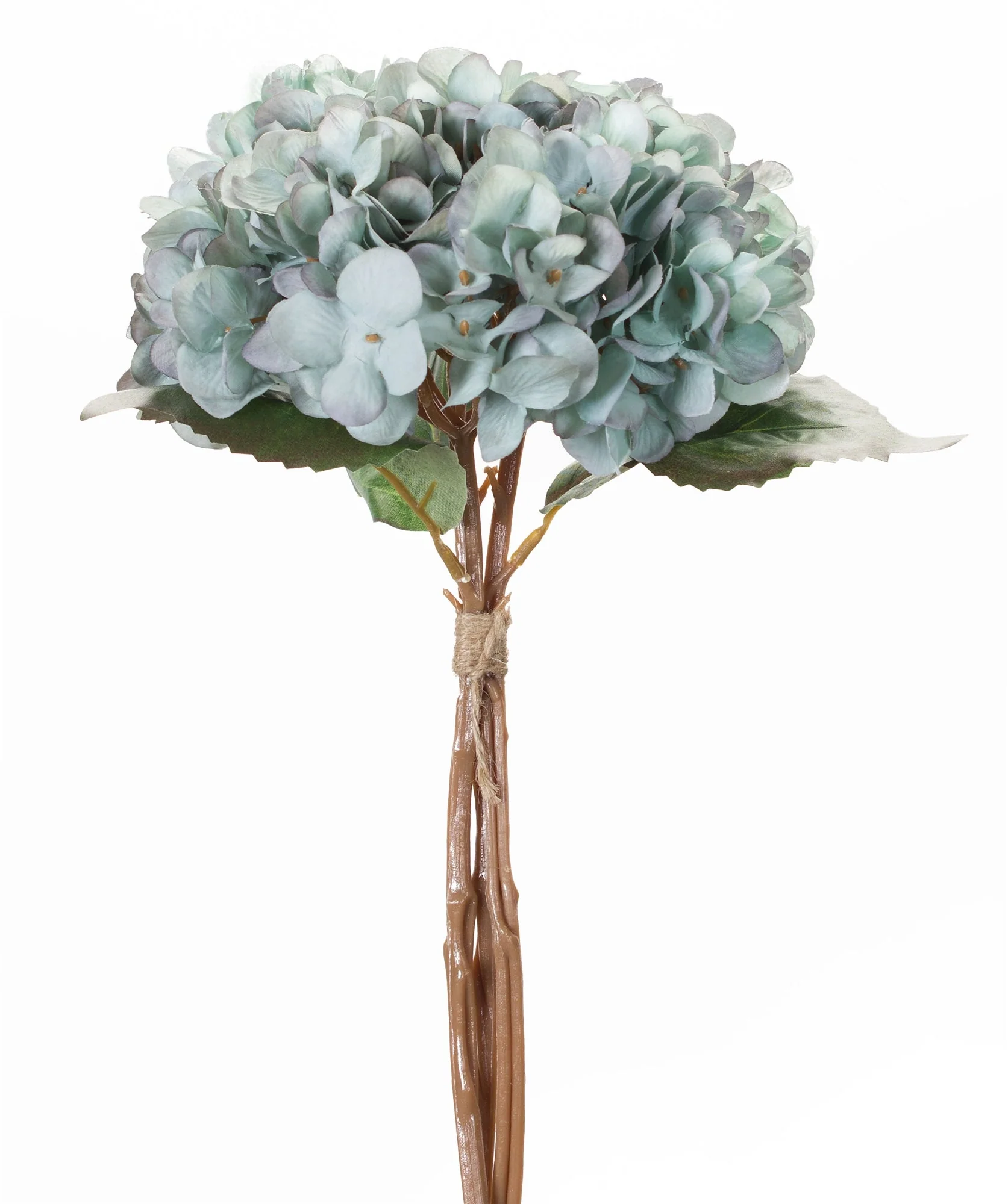 Soft Blue Hydrangea Floral Bundle (Set of 12) - Image 2