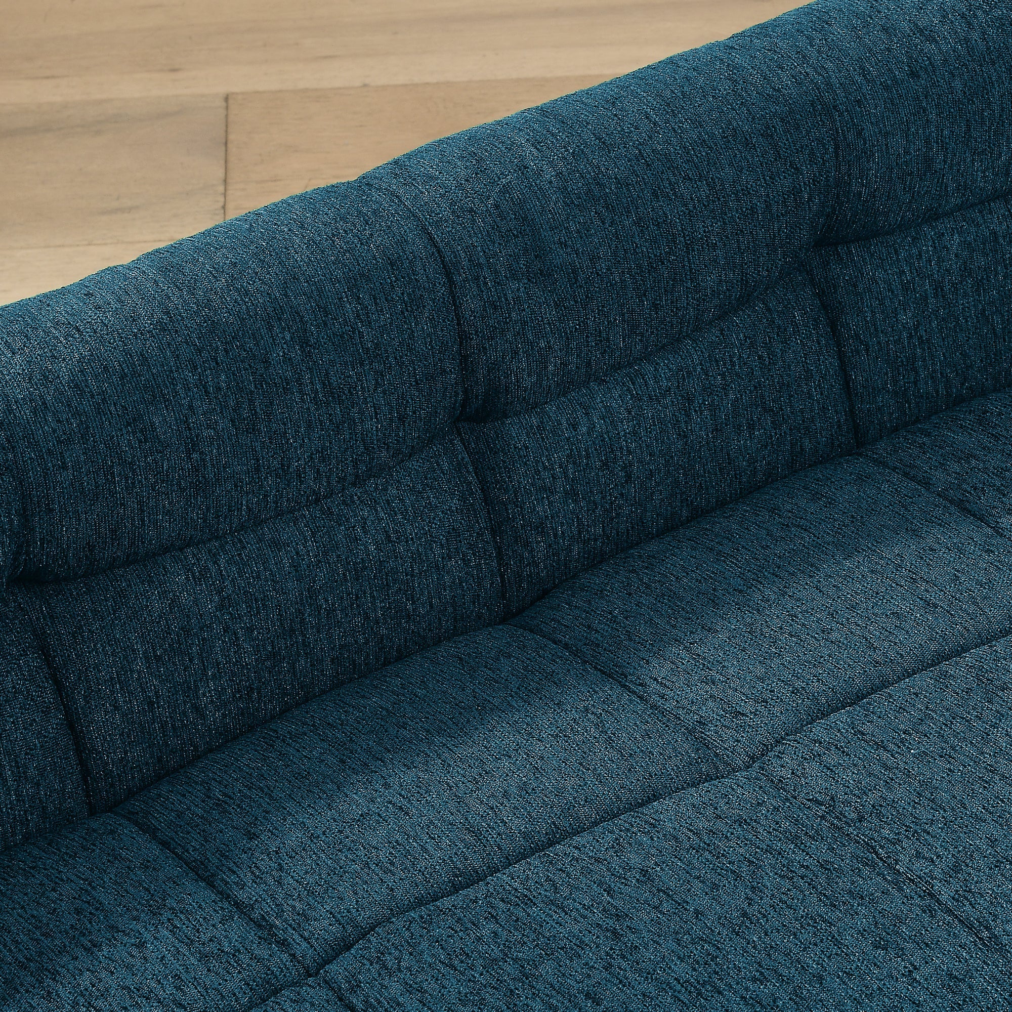 Soft Comfortable Pet Sofa with Backrest and Armrests in Blue - Image 5