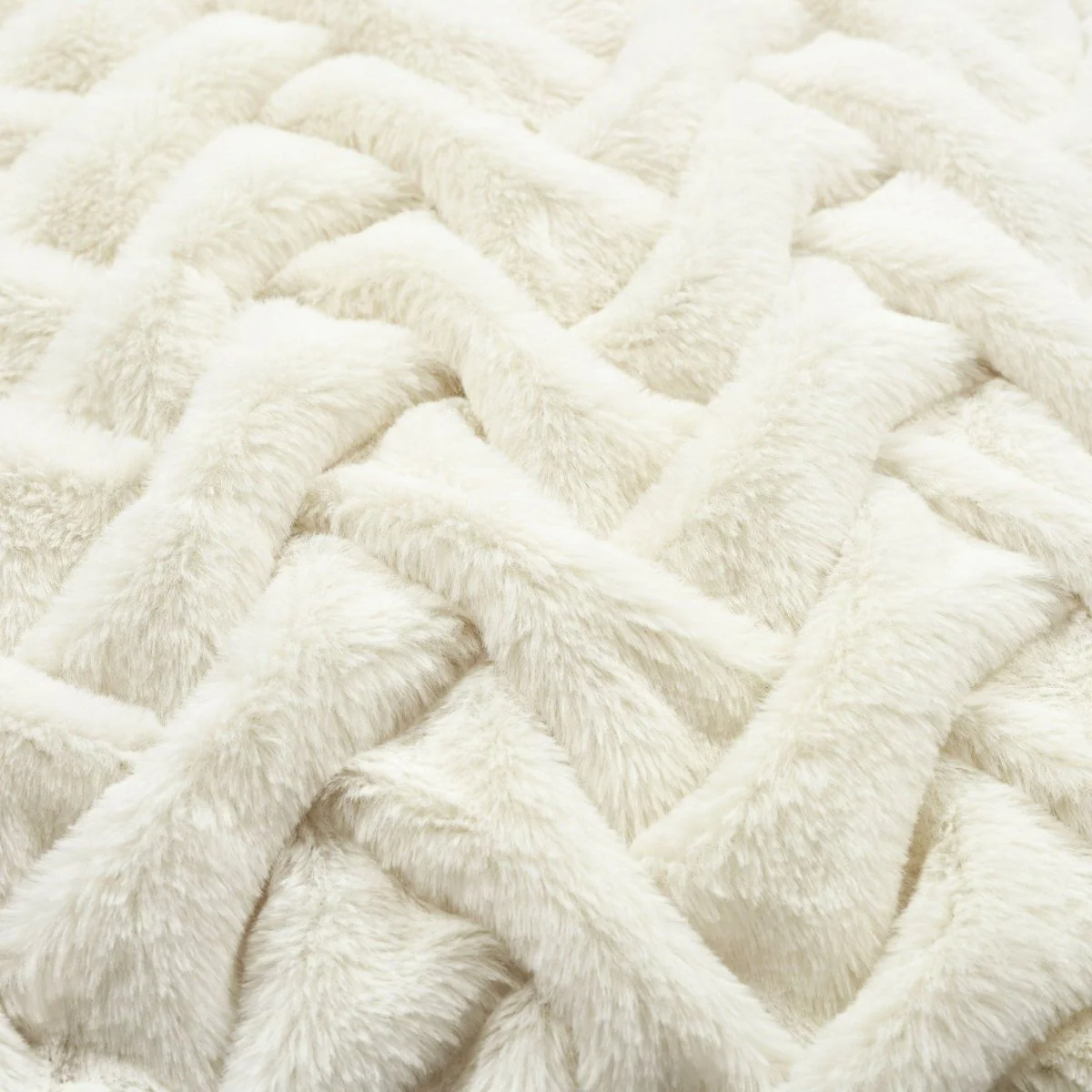 Soft Fur Weave Decorative Pillow Cover - Image 2