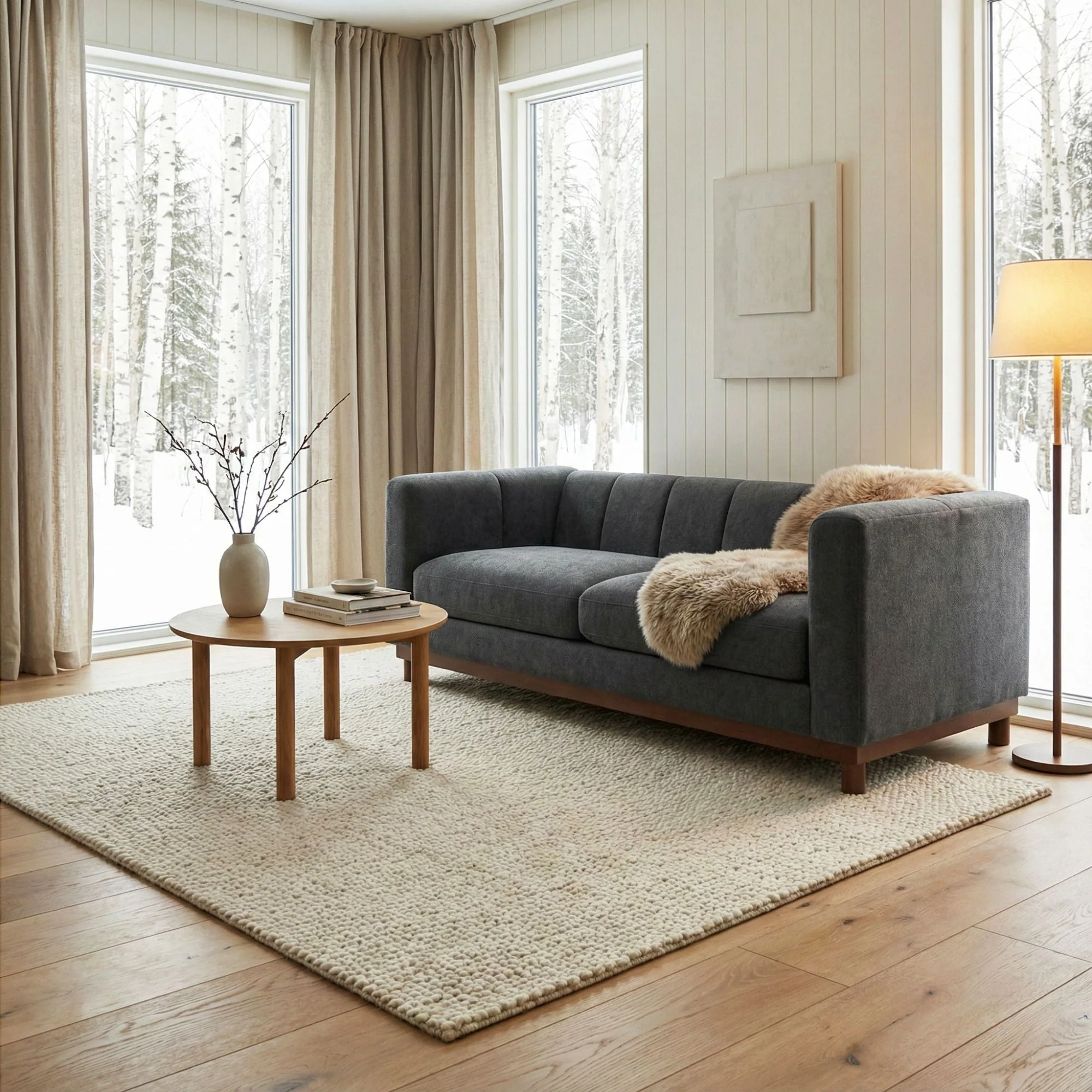 Soft Loveseat Sofa For Living Room - Image 9