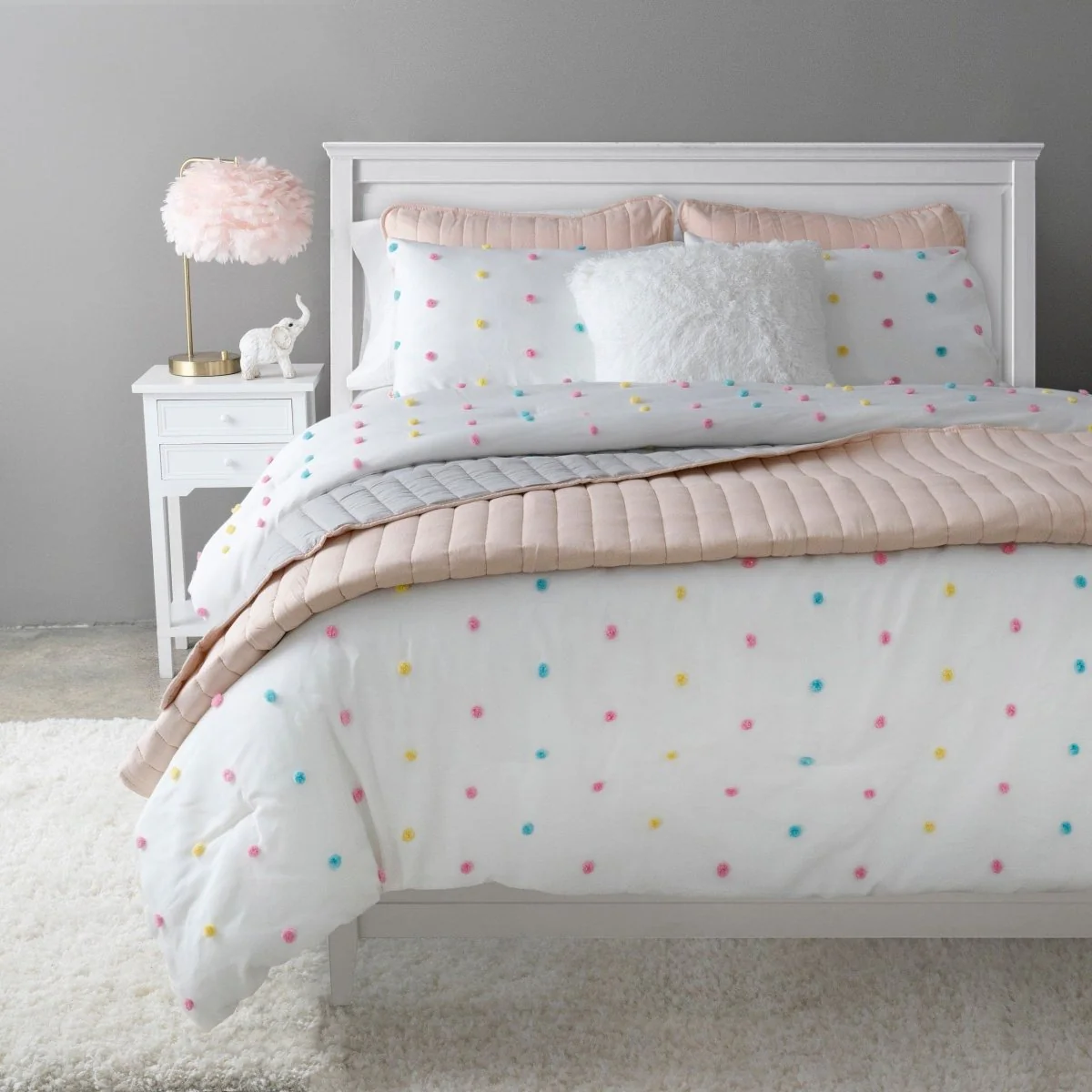 Soft Stripe All Season Quilt/Coverlet Set - Image 24