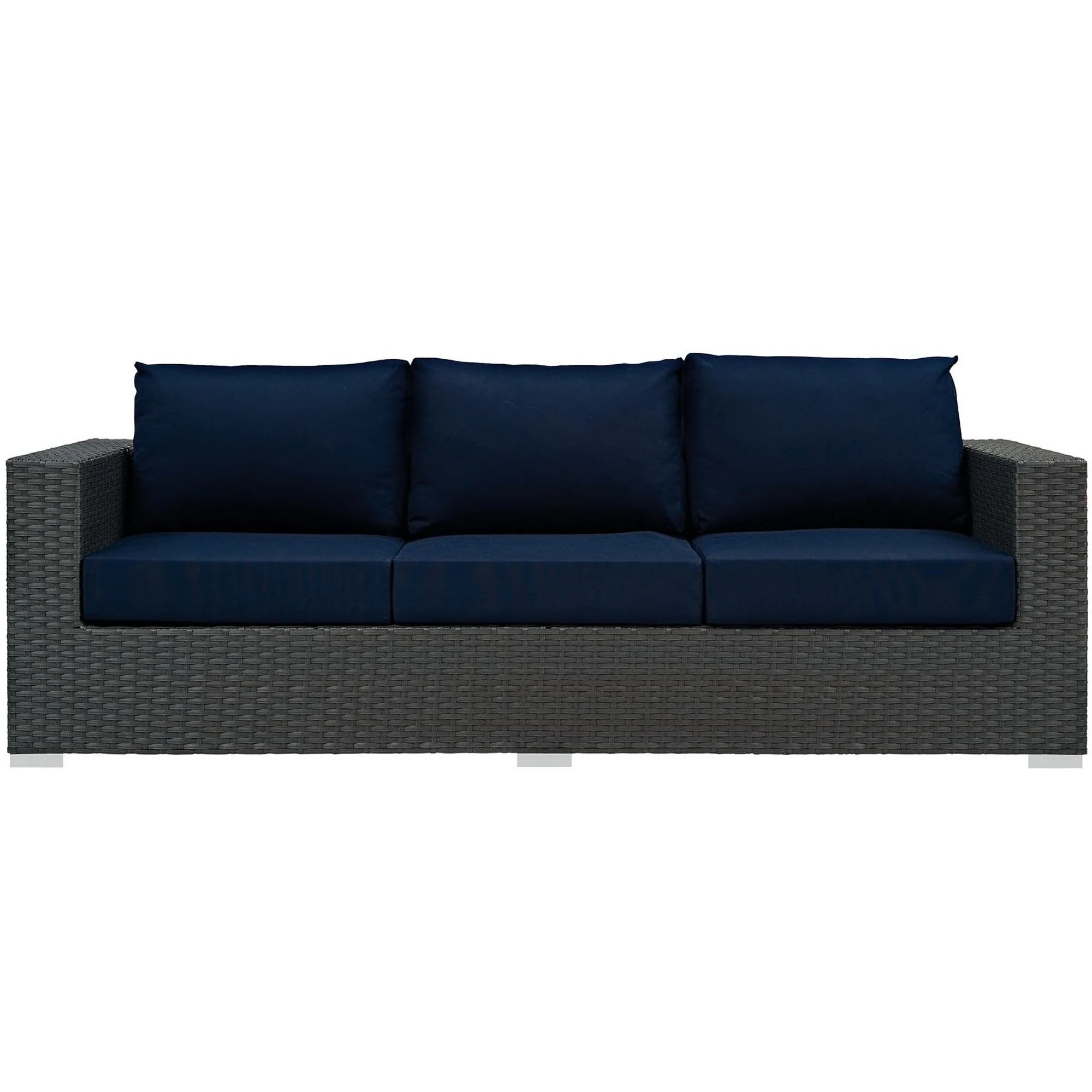 Sojourn Outdoor Patio Sunbrella Sofa by Modway - Image 4