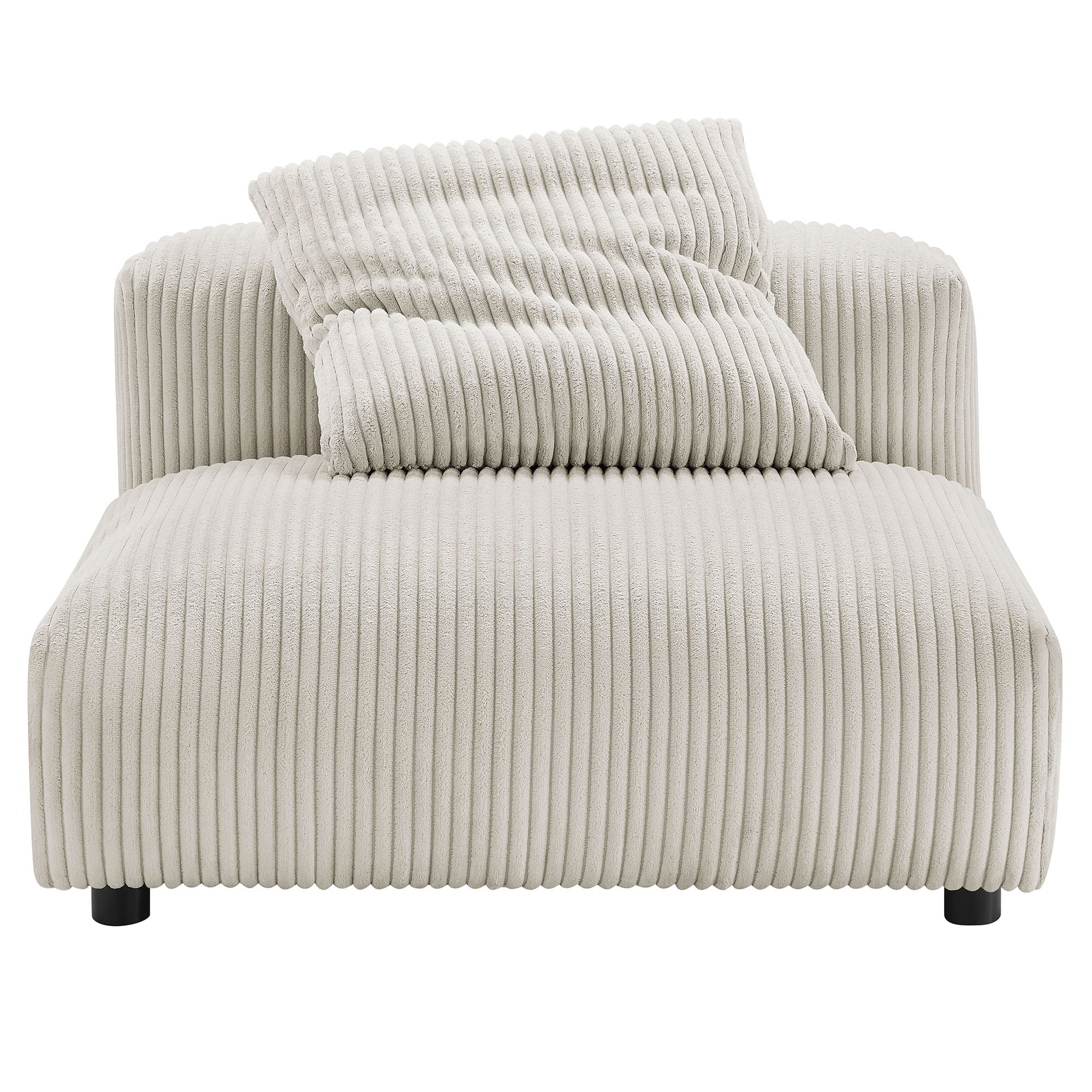 Solace 2-Piece Modular Corduroy Upholstered Sofa by Modway - Image 6