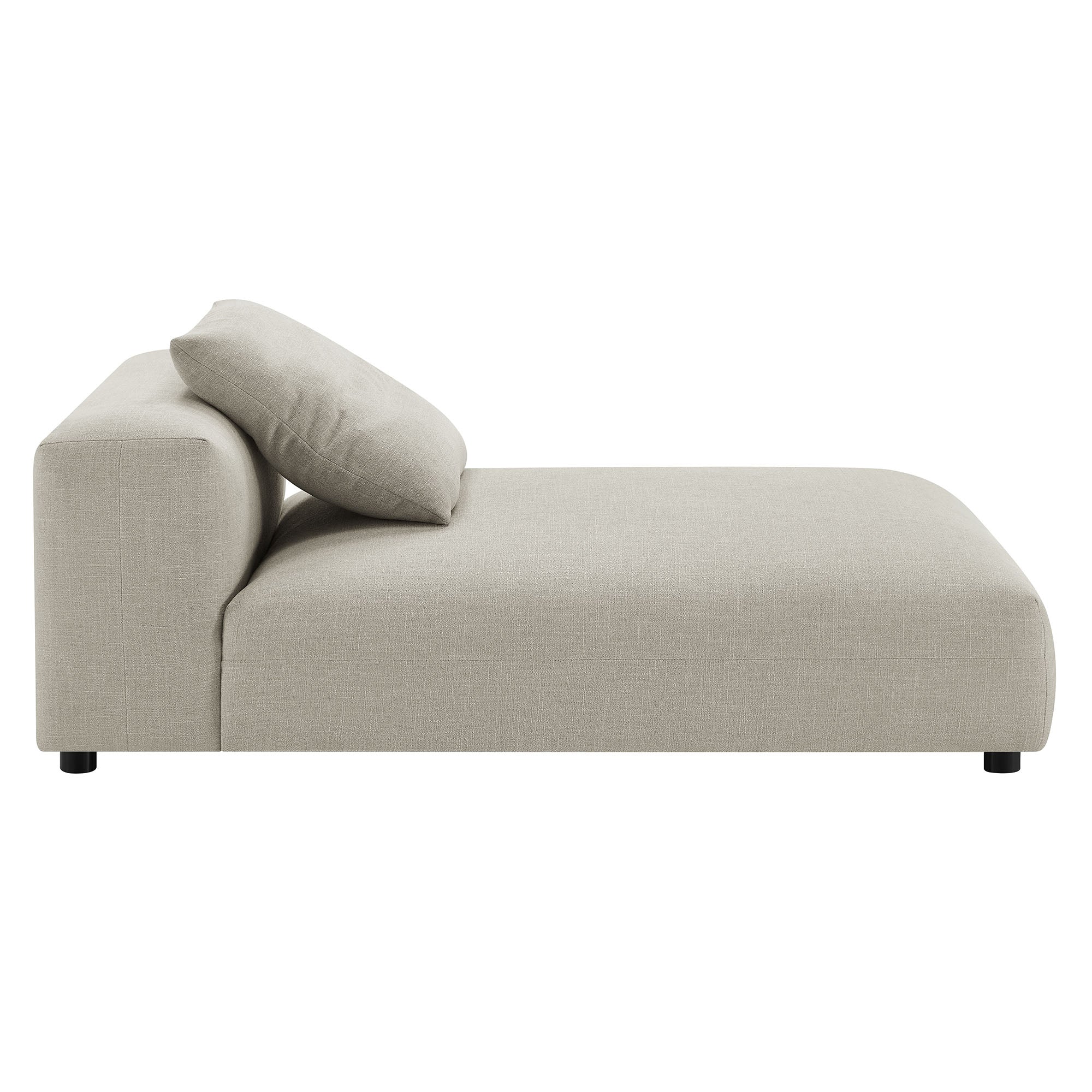 Solace 2-Piece Modular Upholstered Fabric Sectional Sofa With Chaise by Modway - Image 11