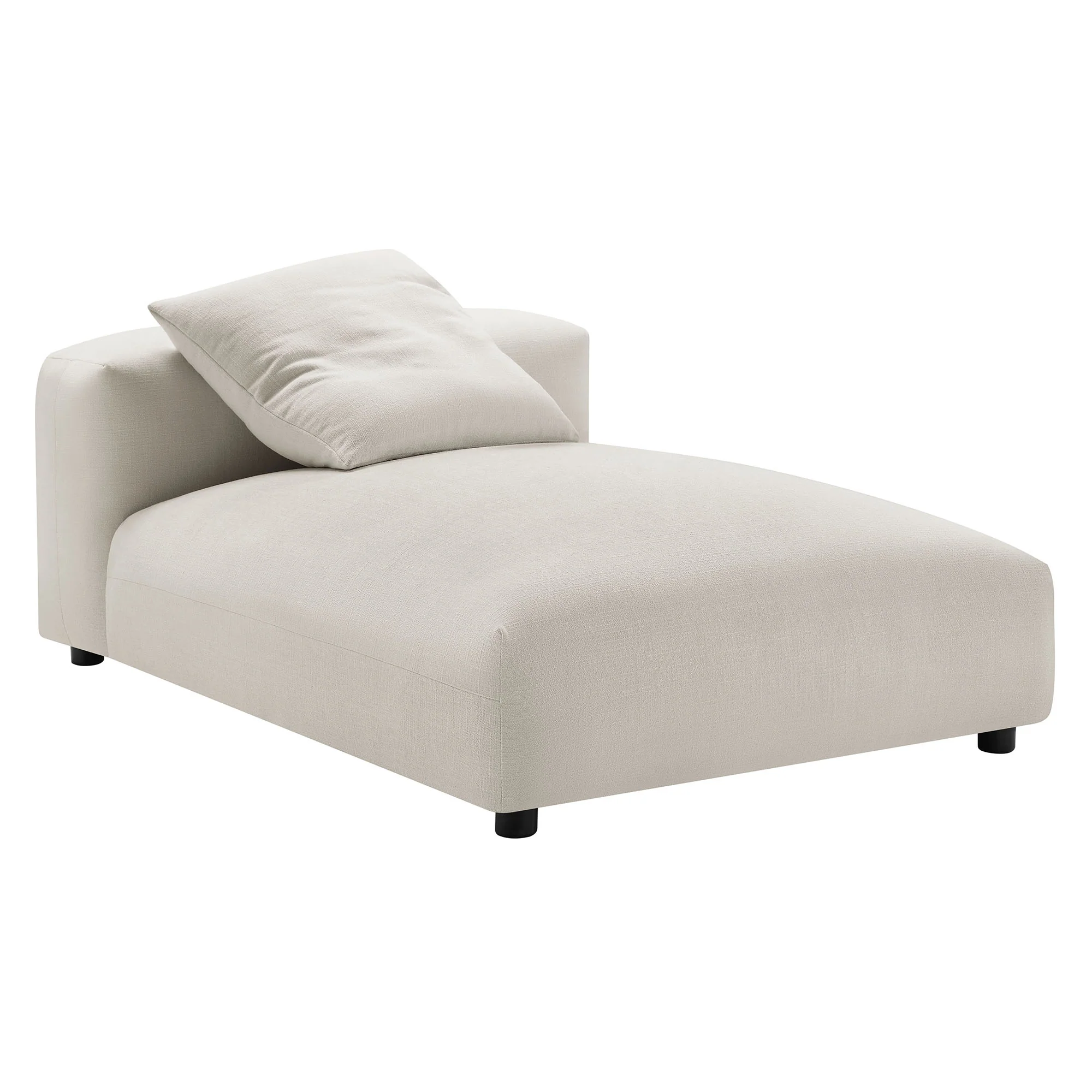 Solace 2-Piece Modular Upholstered Fabric Sectional Sofa With Chaise by Modway - Image 14