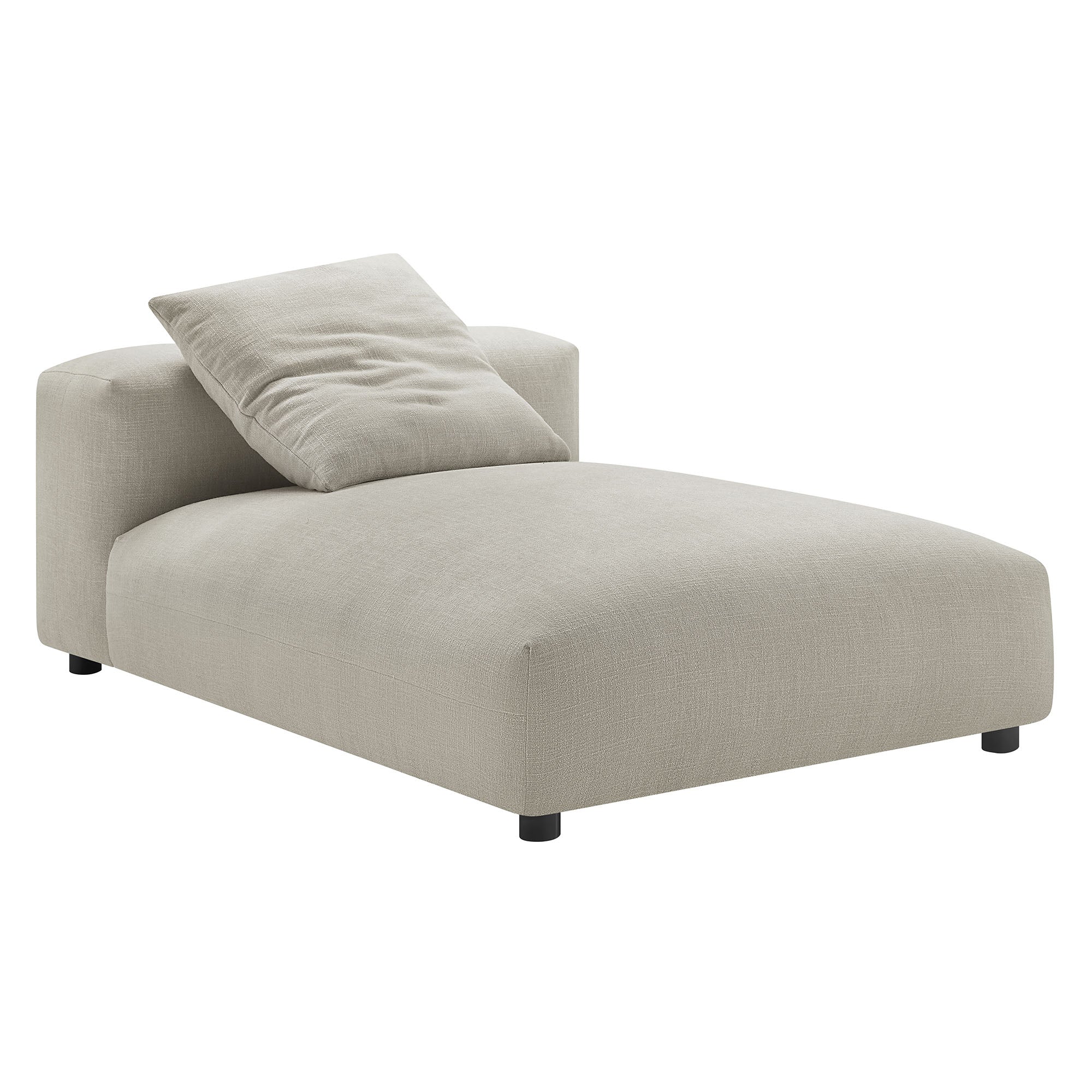 Solace 2-Piece Modular Upholstered Fabric Sectional Sofa With Chaise by Modway - Image 15