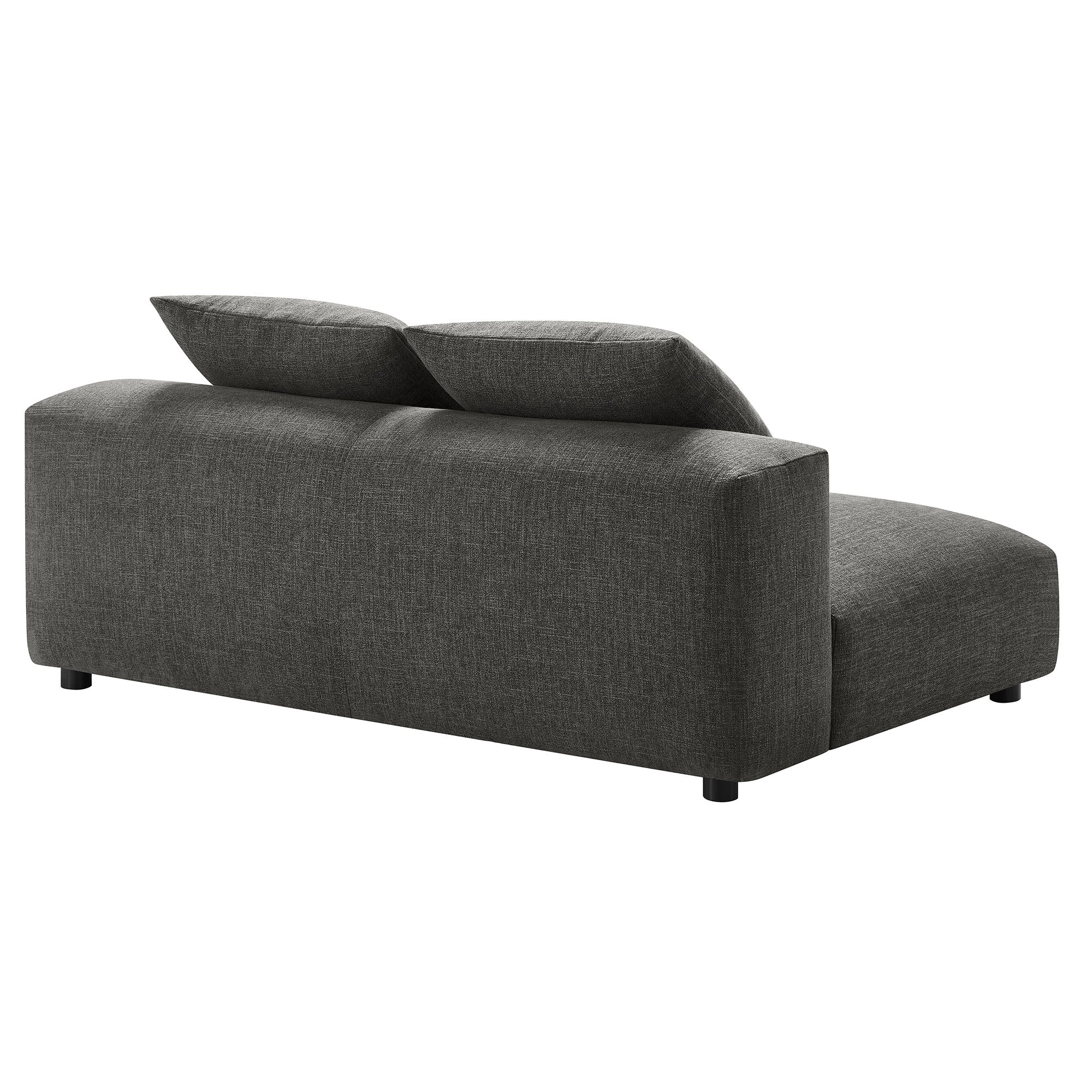 Solace Modular Upholstered Fabric Armless Loveseat by Modway - Image 13