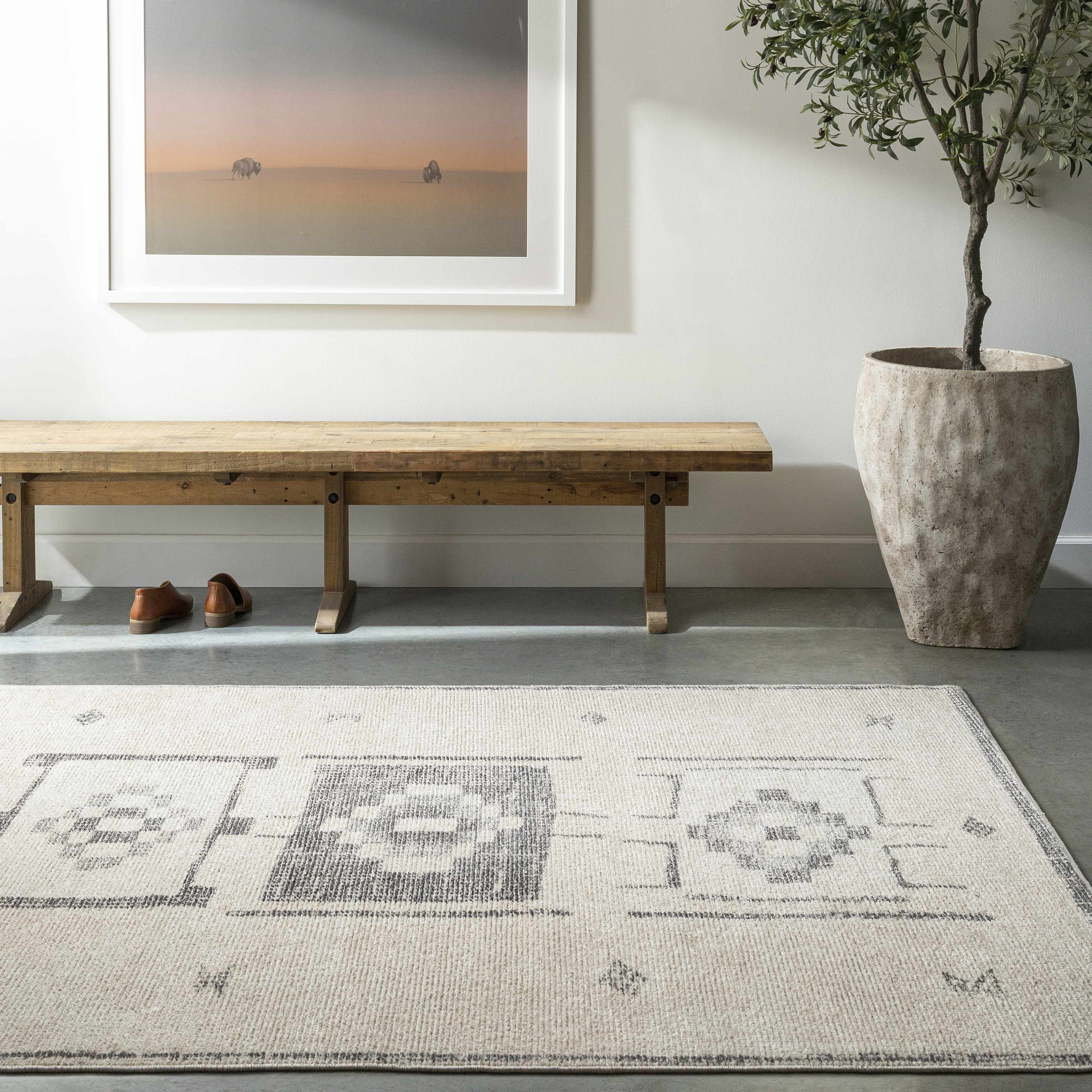 Solana Medallion Charcoal - Livabliss x Becki Owens - Image 2