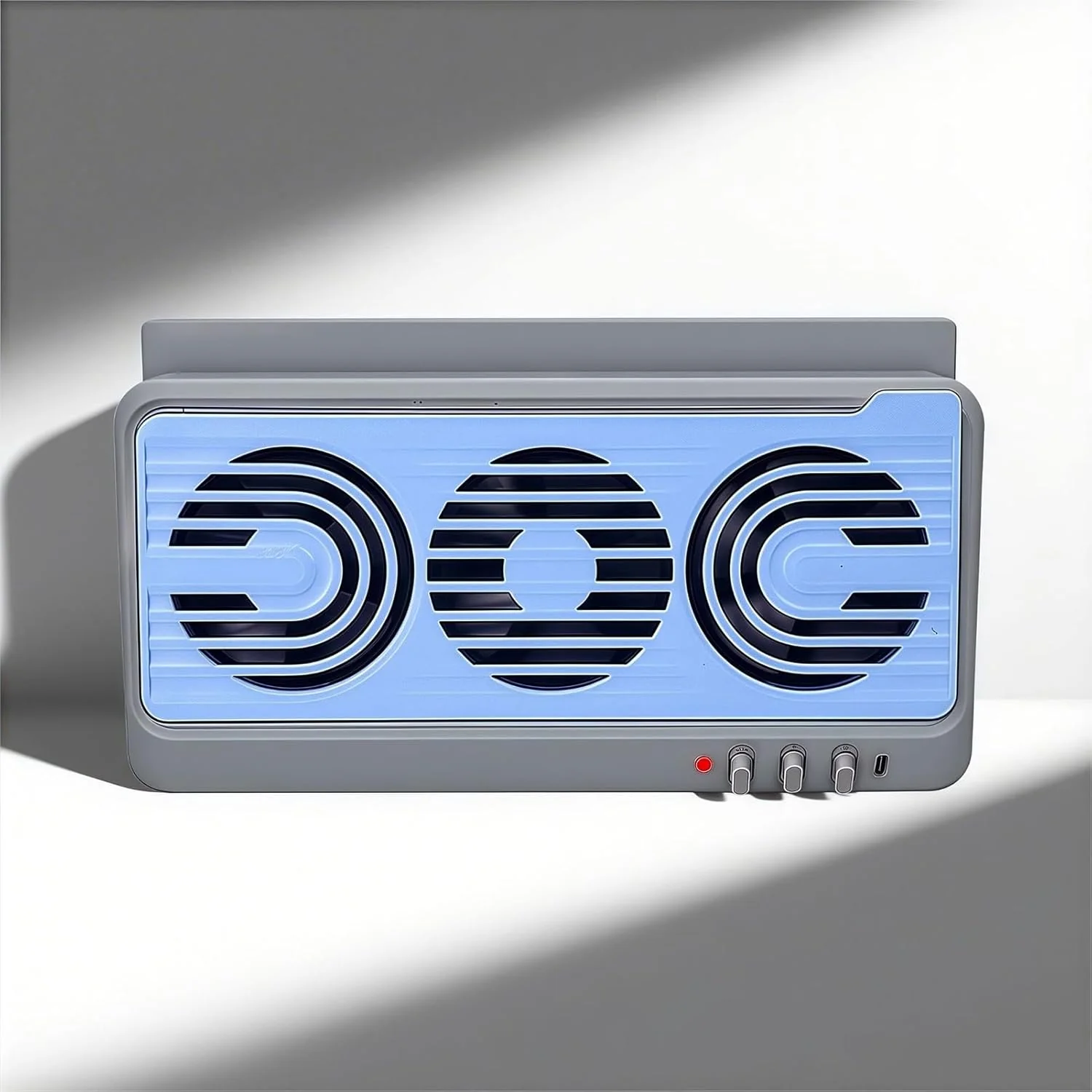 Solar Car Window Fan Dual Duct Air Vent 5W Panel - Image 6