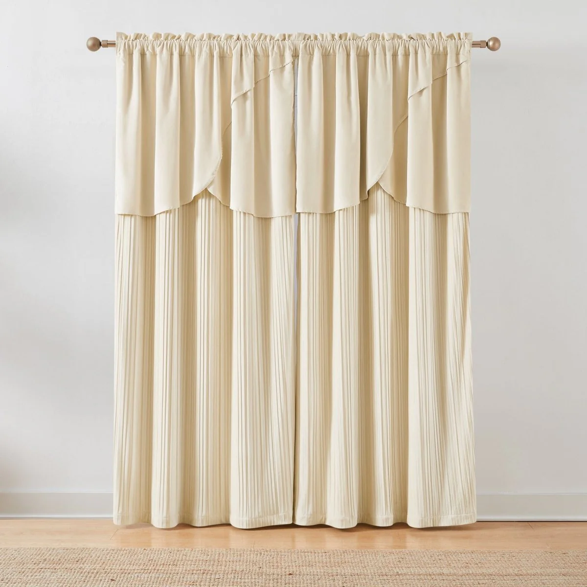 Solar Drift Blackout Window Curtain Panels - Image 2