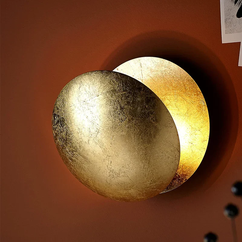 Solar Eclipse Wall Light – Moon Design Vintage LED Sconce for Bedroom & Stairs - Image 5