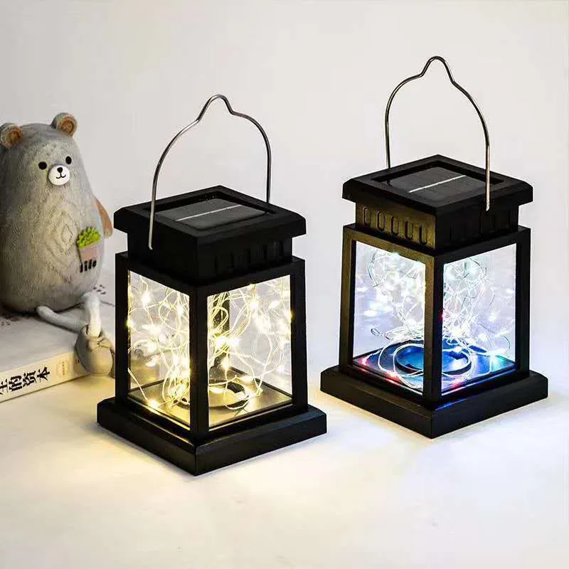 Solar LED Lanterns Outdoor Floor Hanging Balcony Garden Candle Lights Birds Decor - Image 5