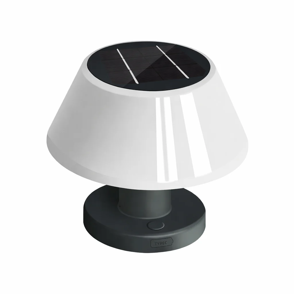 Solar LED Table Lamp Outdoor Rechargeable Cordless Desk Light for Home Décor - Image 9