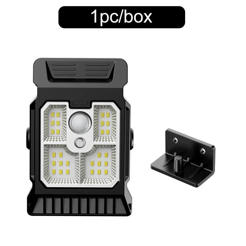 Solar Motion Sensor Garden Light Outdoor Courtyard Lawn Clip-On LED Lamp - Image 8
