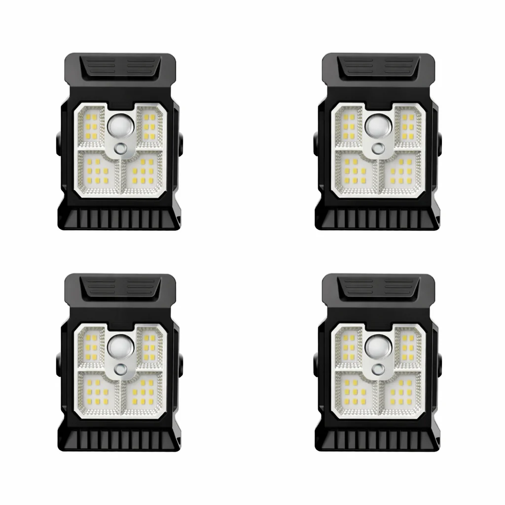 Solar Motion Sensor Garden Light Outdoor Courtyard Lawn Clip-On LED Lamp - Image 9