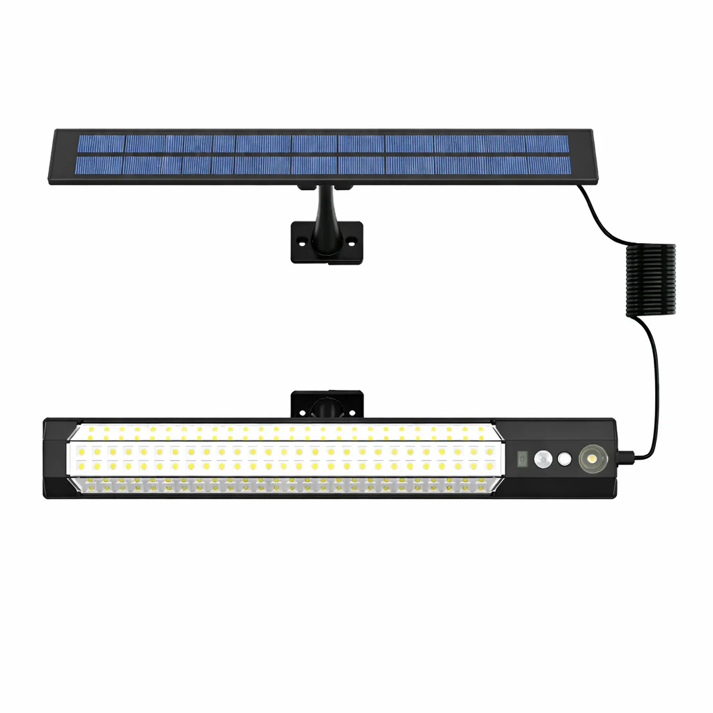 Solar Motion Sensor LED Wall Light Waterproof Outdoor Security Yard Fence Lamp - Image 8