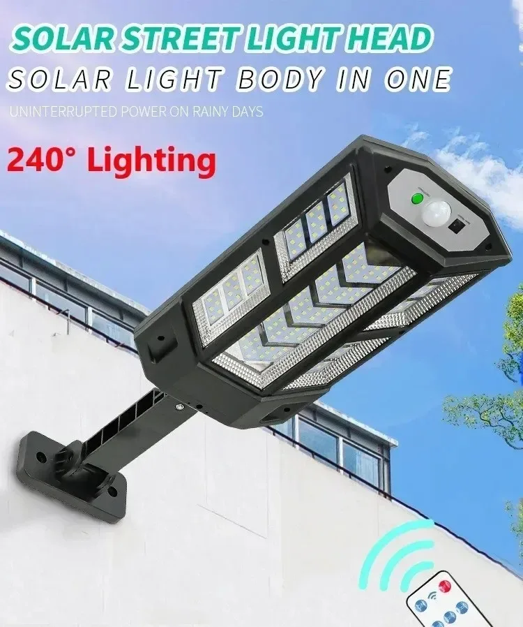 Solar Motion Sensor Light – 15000LM IP65 Waterproof LED Lamp for Outdoor & Garden - Image 7