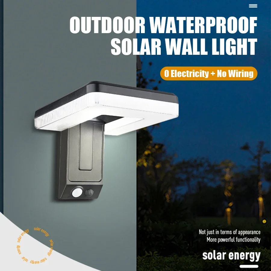 Solar Motion Sensor Wall Light – Outdoor LED IP65 Security Light for Patio/Garage - Image 7