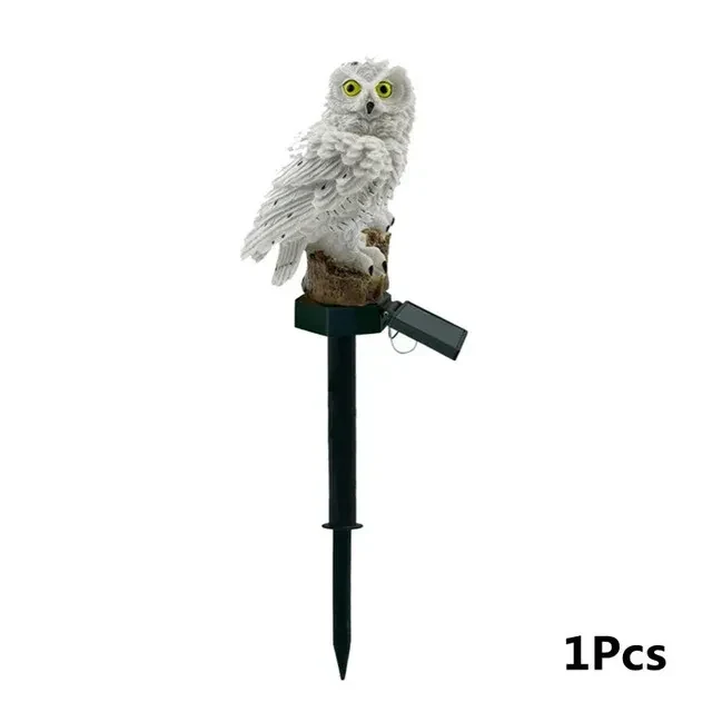 Solar Owl Garden Lights Outdoor LED Solar Powered Waterproof Animal Lamp Decor - Image 10