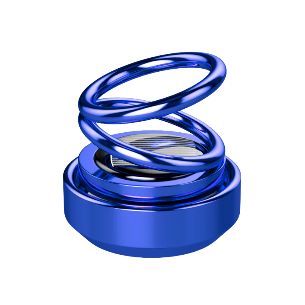 Solar Powered Rotating Car Air Freshener Aromatherapy Dashboard Diffuser - Image 4