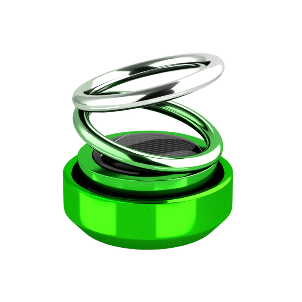 Solar Powered Rotating Car Air Freshener Aromatherapy Dashboard Diffuser - Image 5
