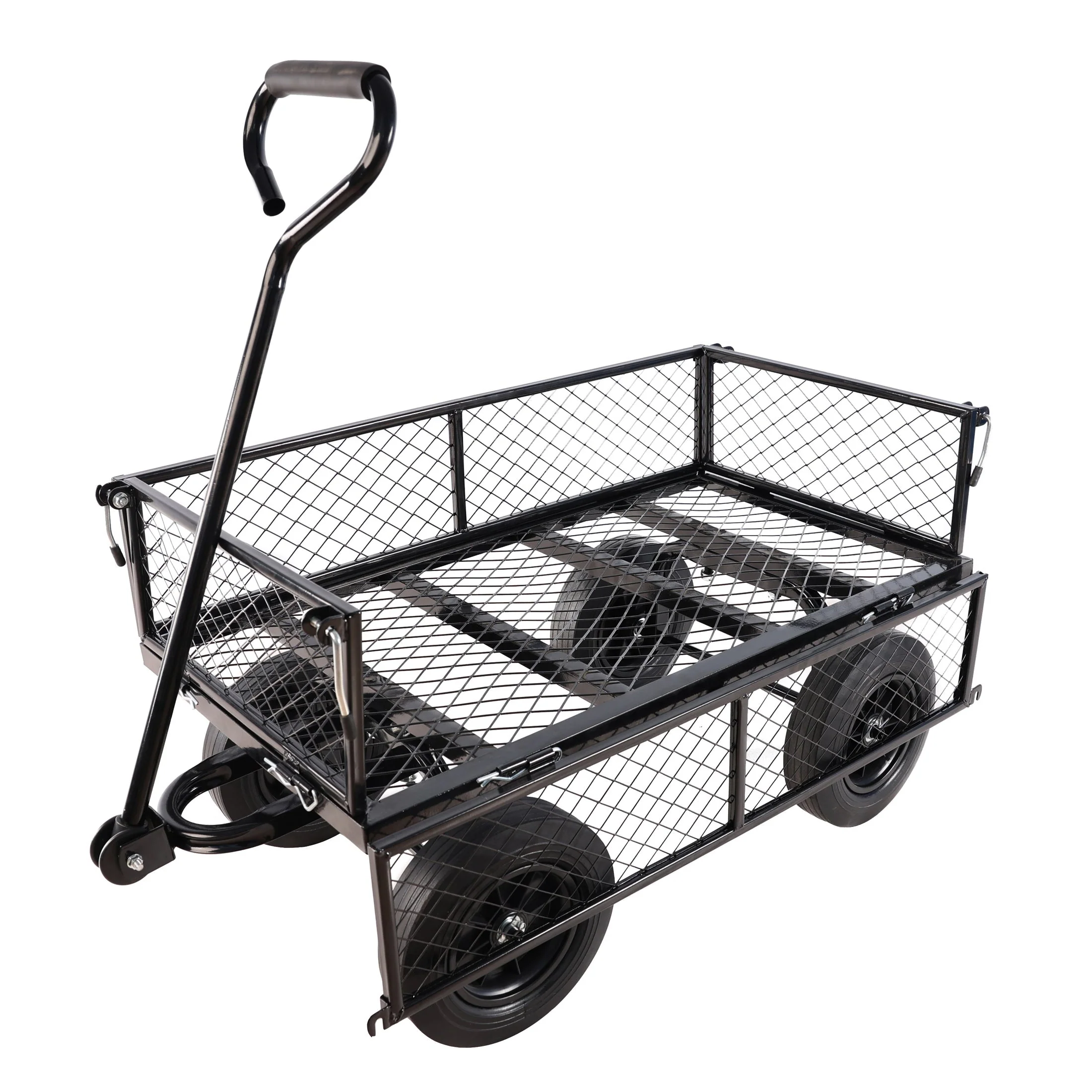 Solid Wheels Garden Cart Wagon - Image 20