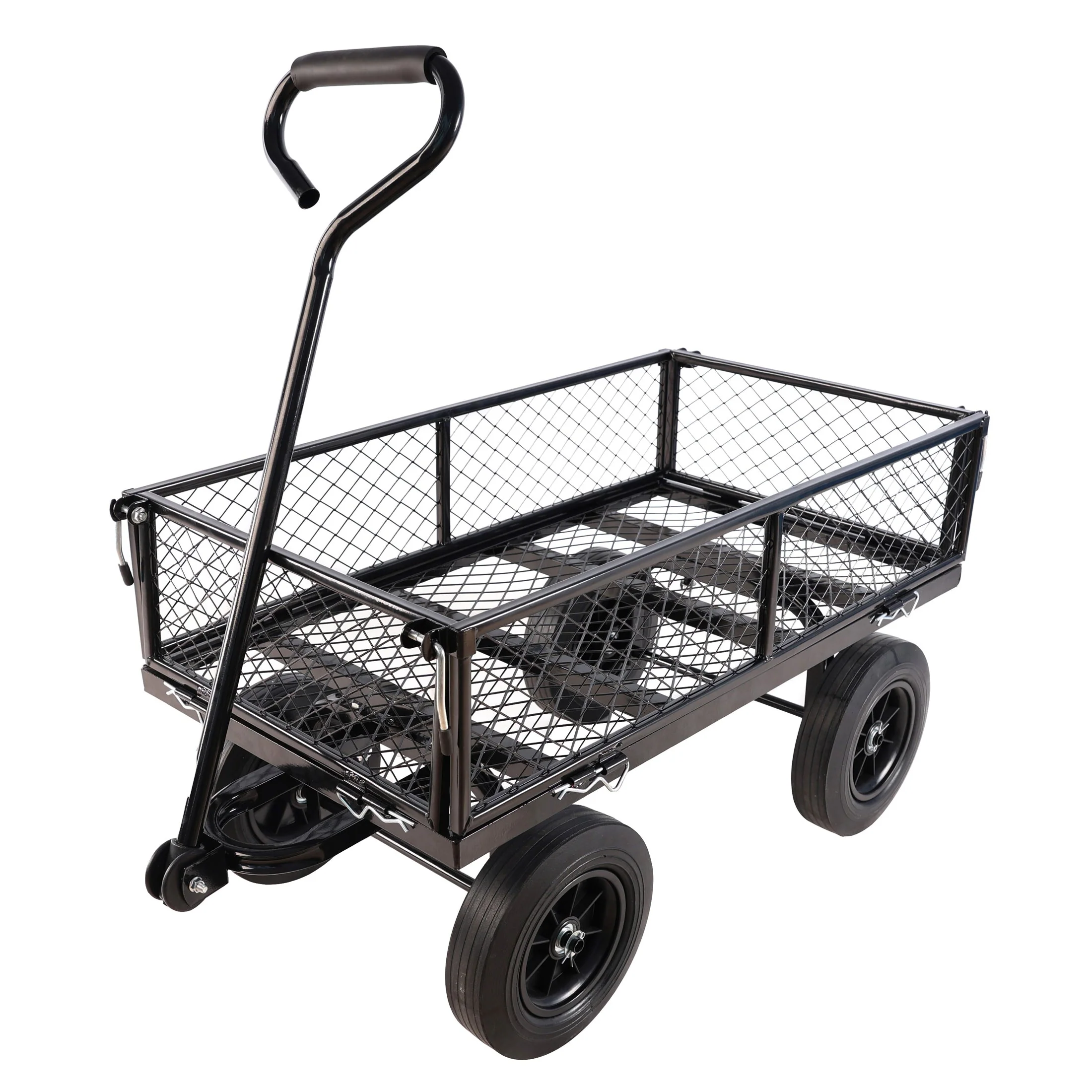 Solid Wheels Garden Cart Wagon - Image 39