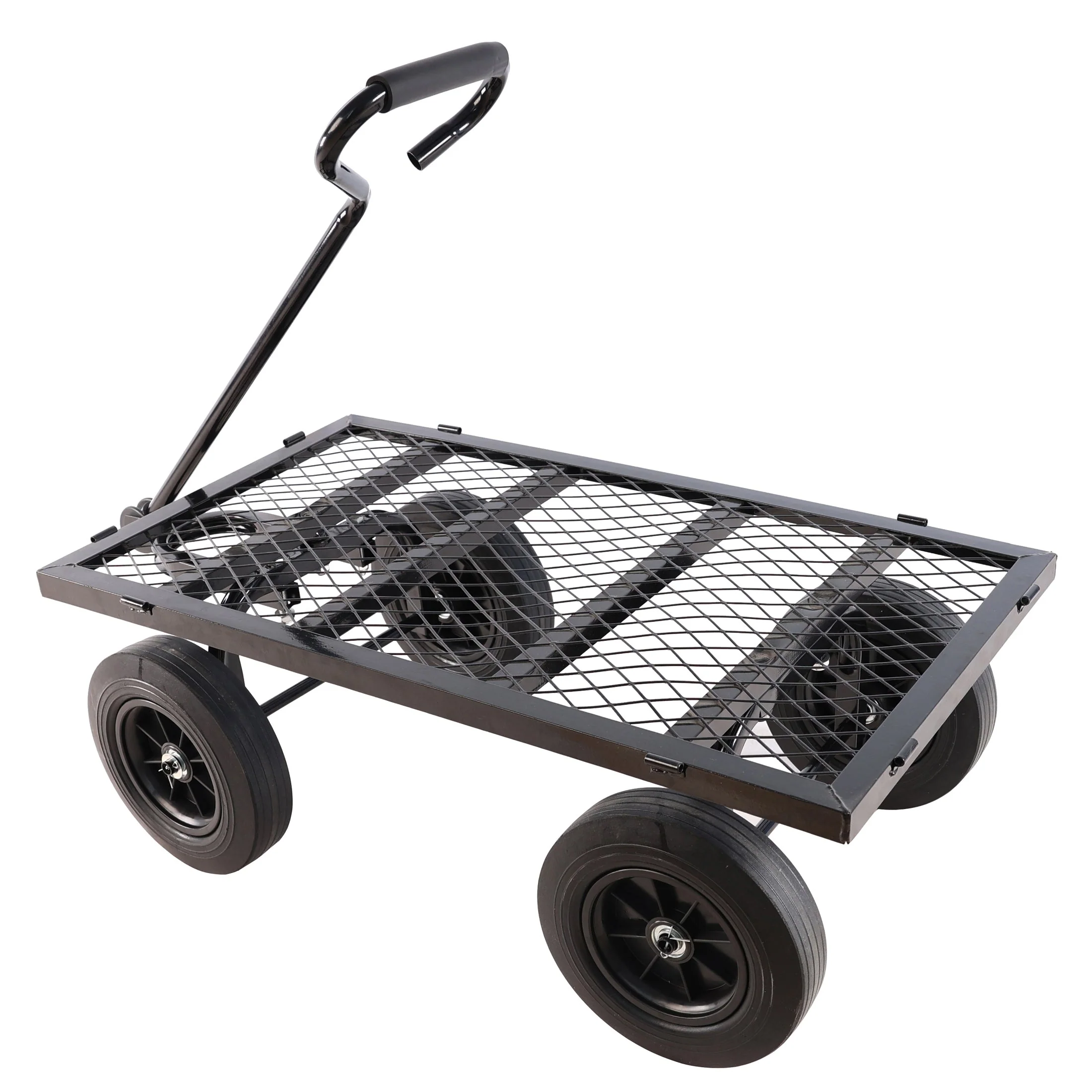 Solid Wheels Garden Cart Wagon - Image 41