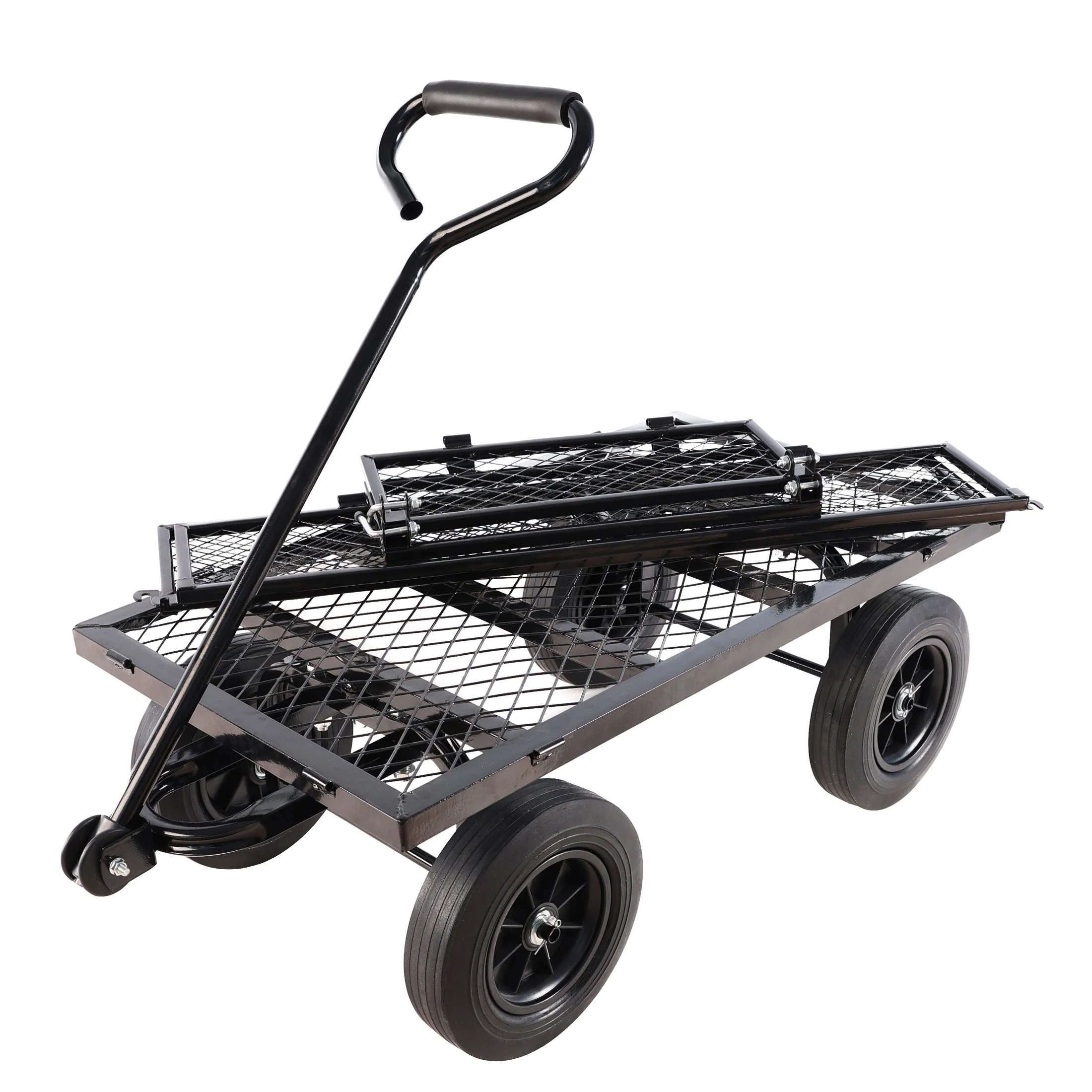 Solid Wheels Garden Cart Wagon - Image 42