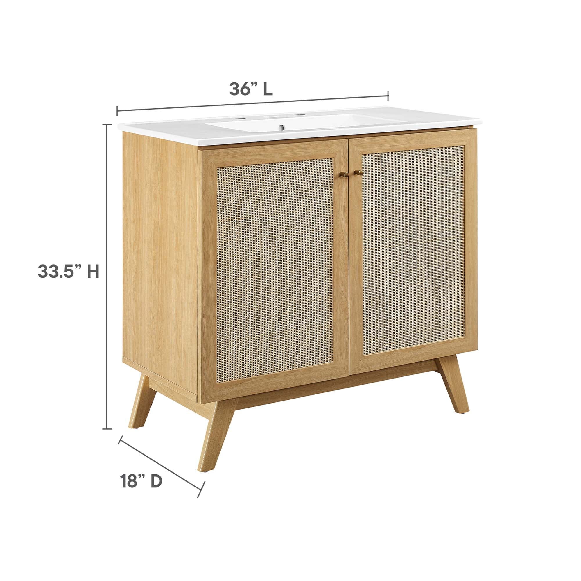 Soma 36" Bathroom Vanity by Modway - Image 13