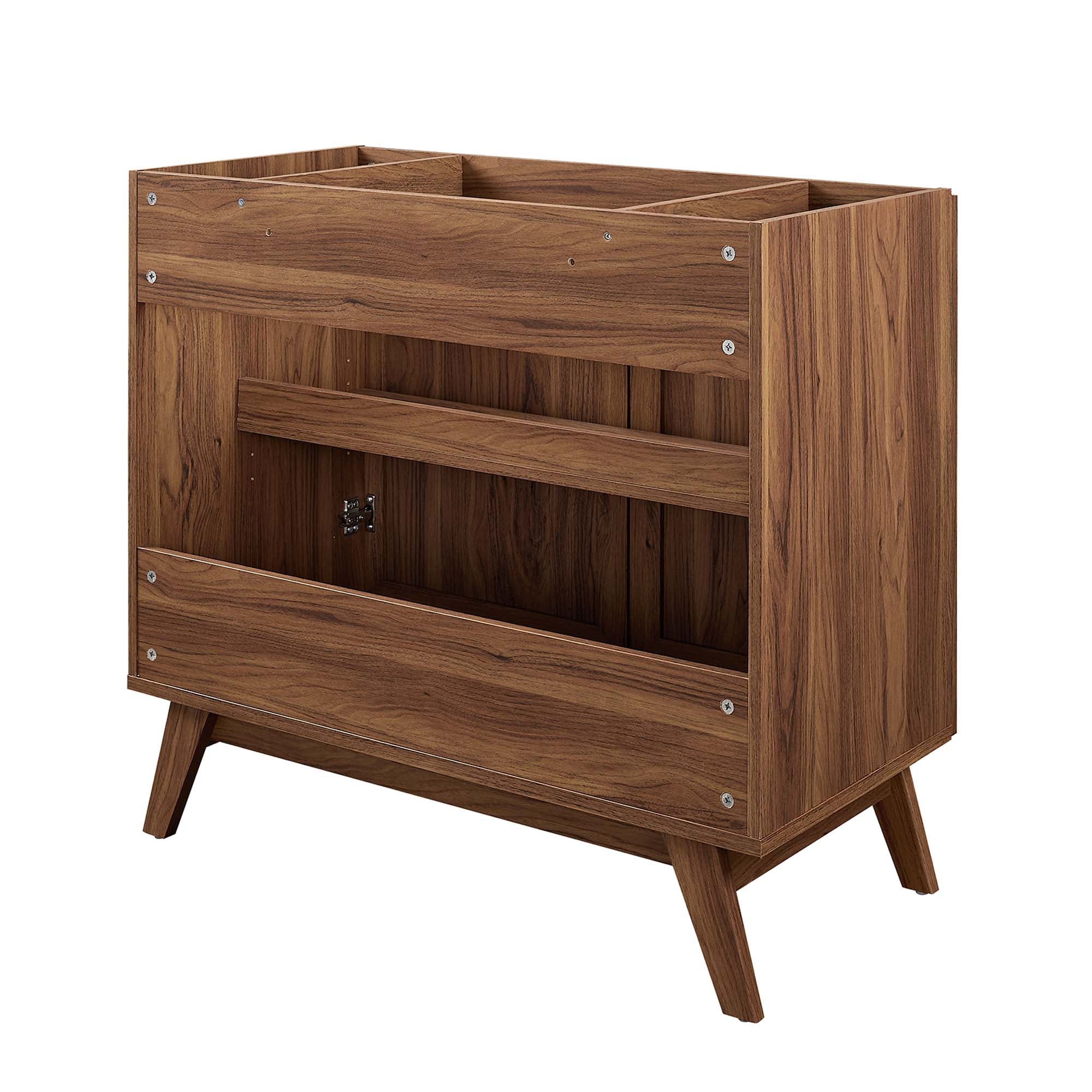 Soma 36" Bathroom Vanity Cabinet with Rattan Doors - Image 5