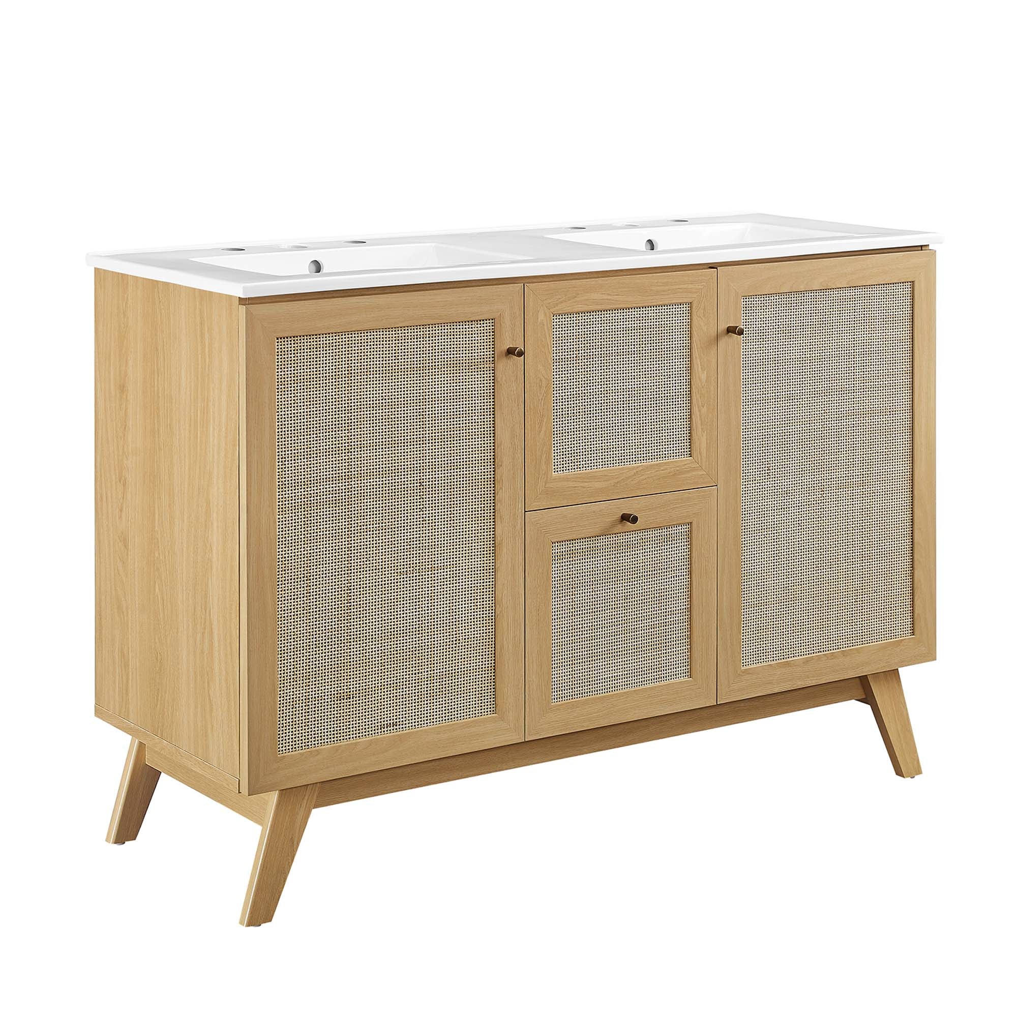Soma 48" Double Sink Bathroom Vanity by Modway - Image 14