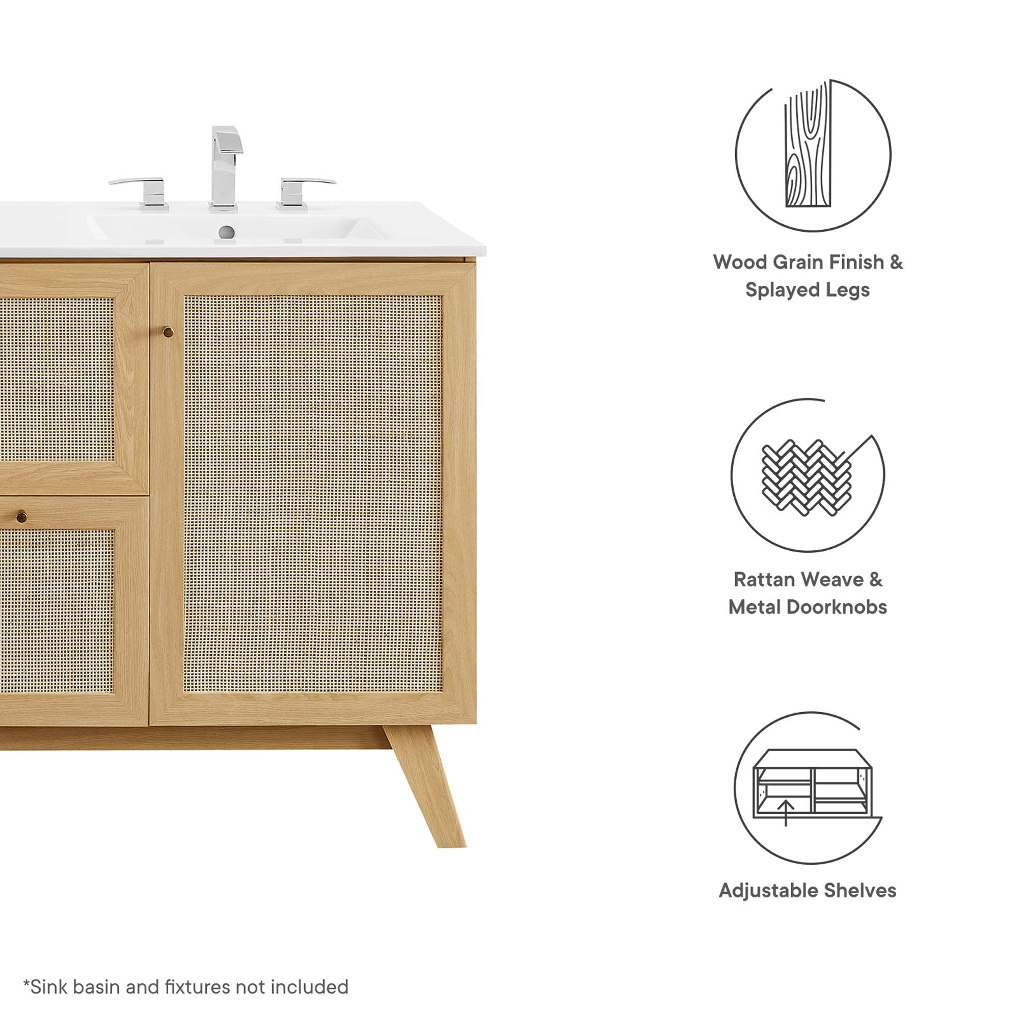 Soma 48" Bathroom Vanity Cabinet by Modway - Image 13