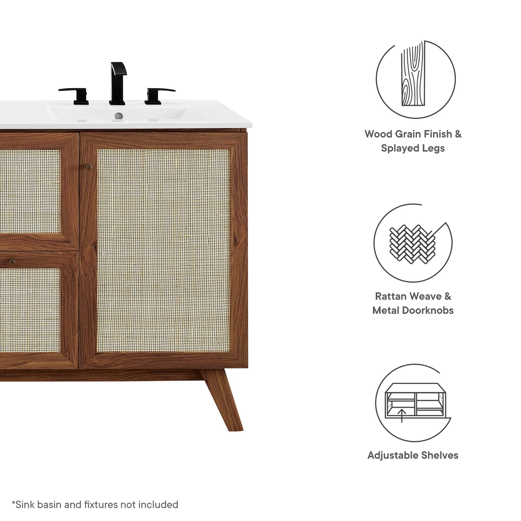 Soma 48" Bathroom Vanity Cabinet by Modway - Image 2