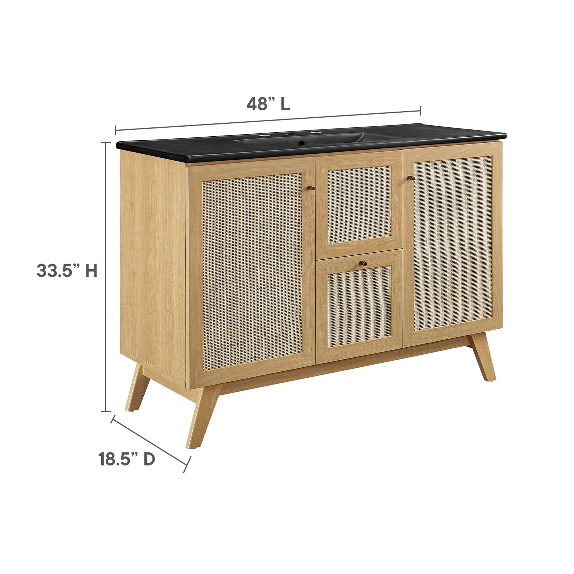 Soma 48-Inch Single Sink Bathroom Vanity by Modway - Image 13