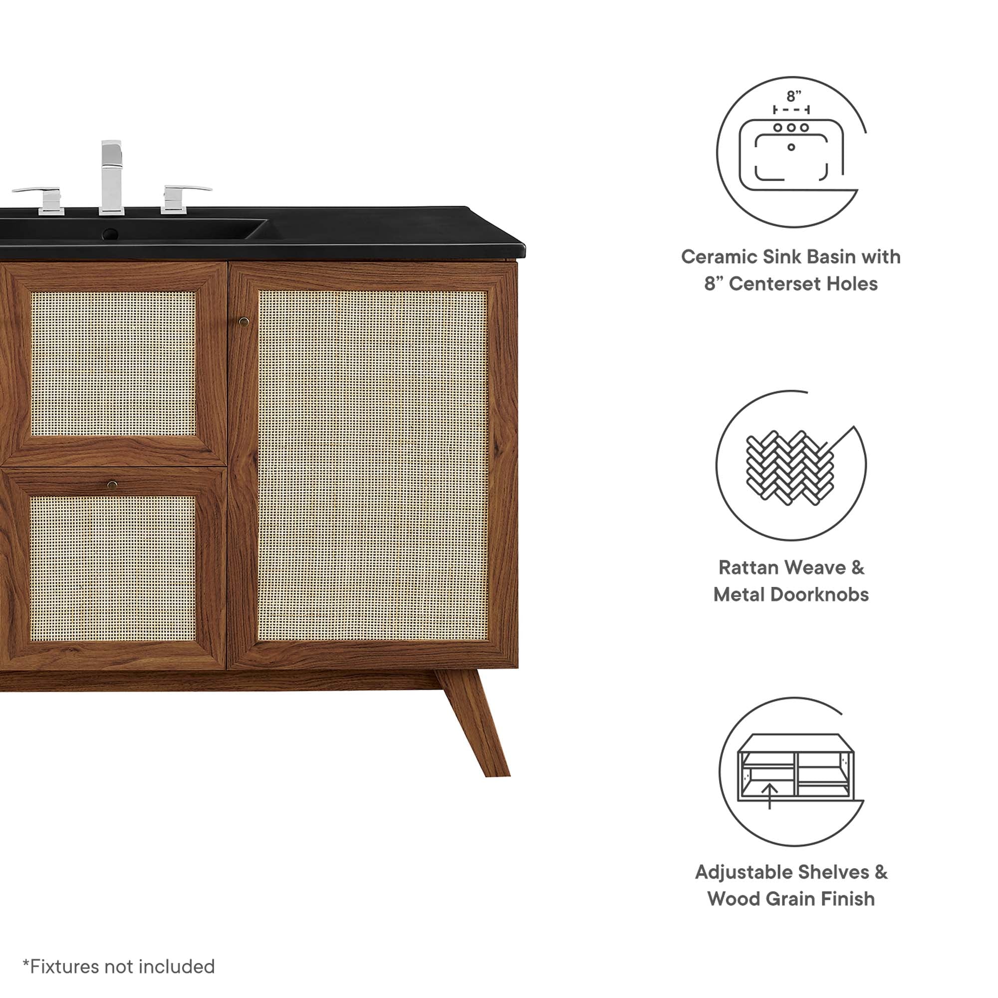 Soma 48-Inch Single Sink Bathroom Vanity by Modway - Image 3