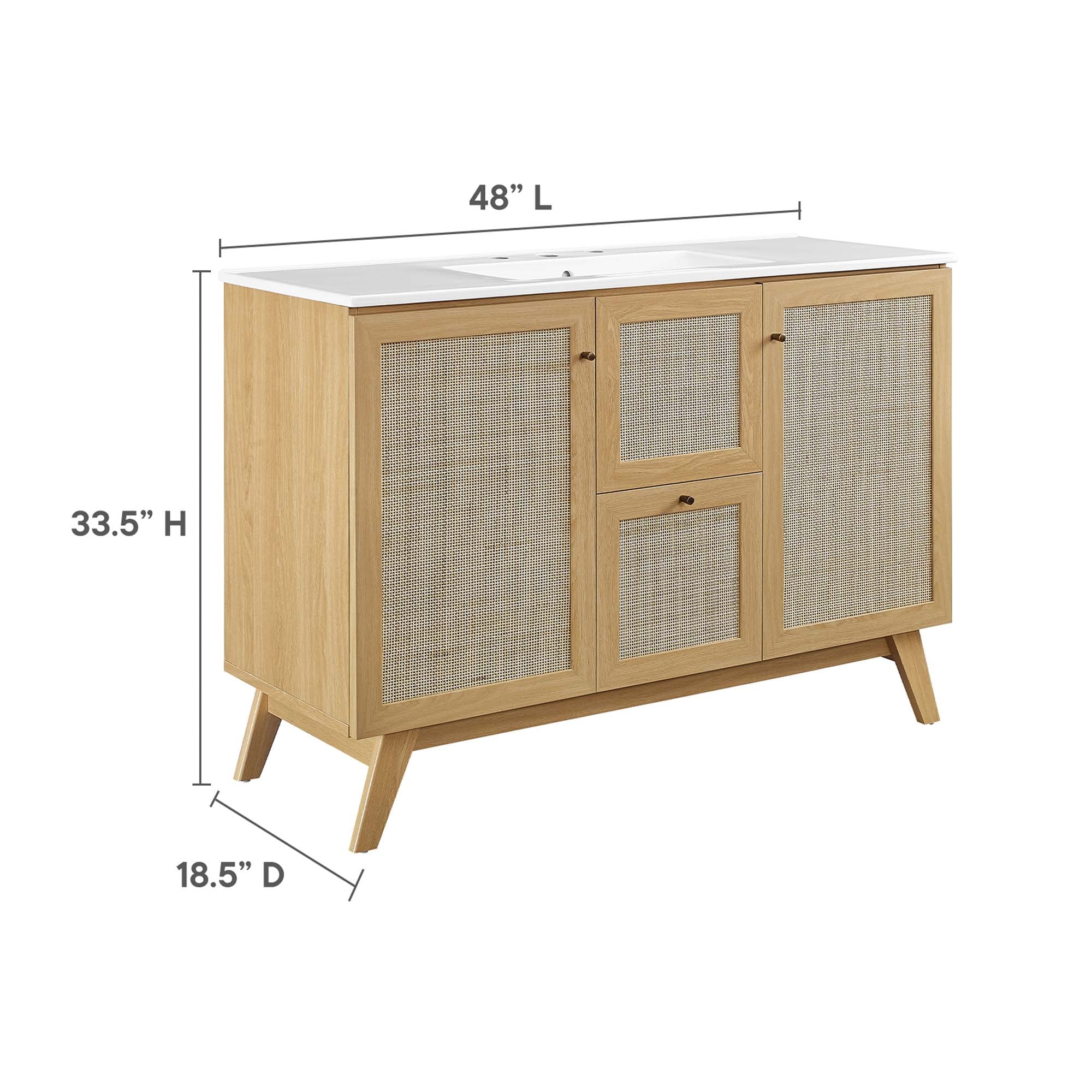 Soma 48" Single Sink Bathroom Vanity by Modway - Image 13