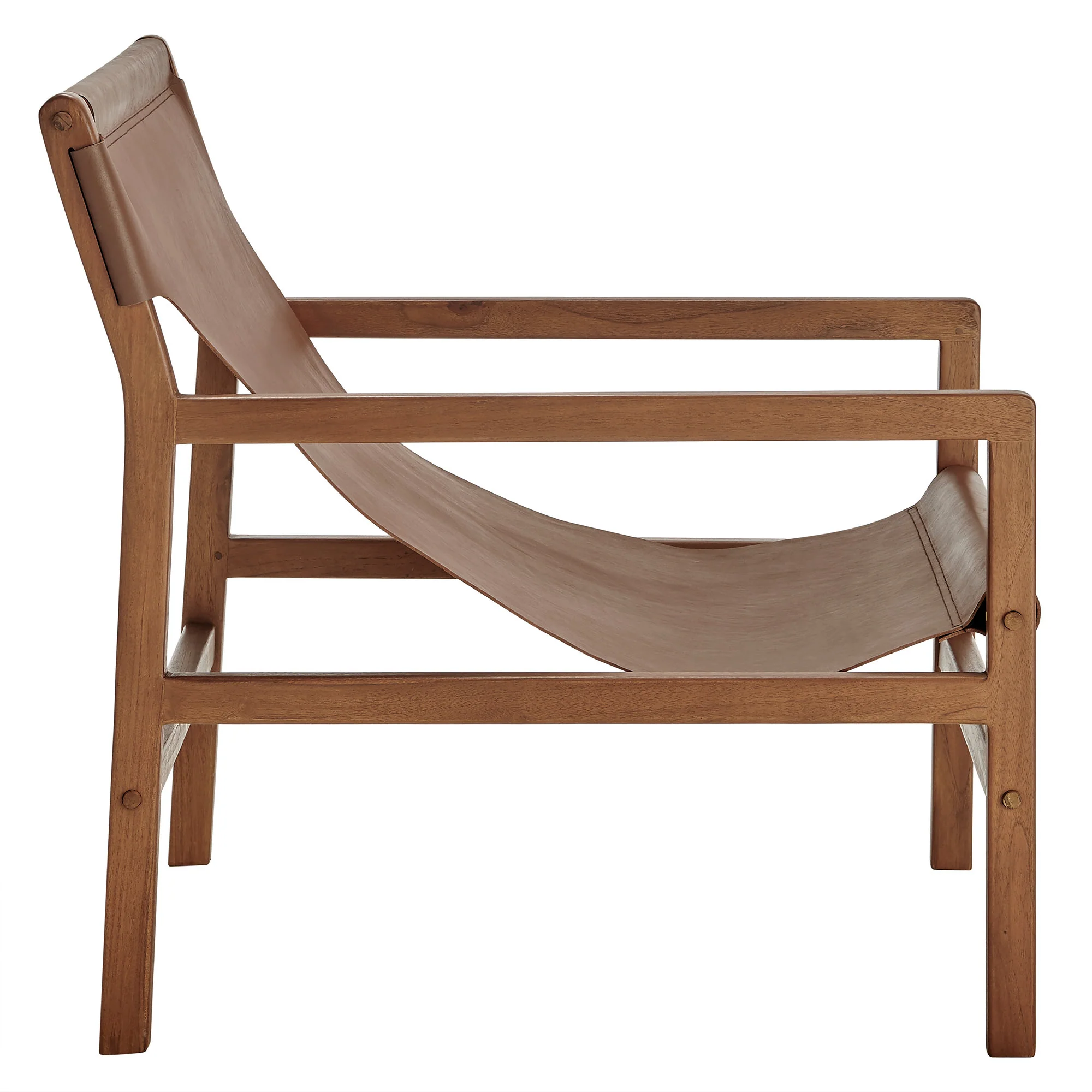 Sonora Leather Sling Chair by Modway - Image 11