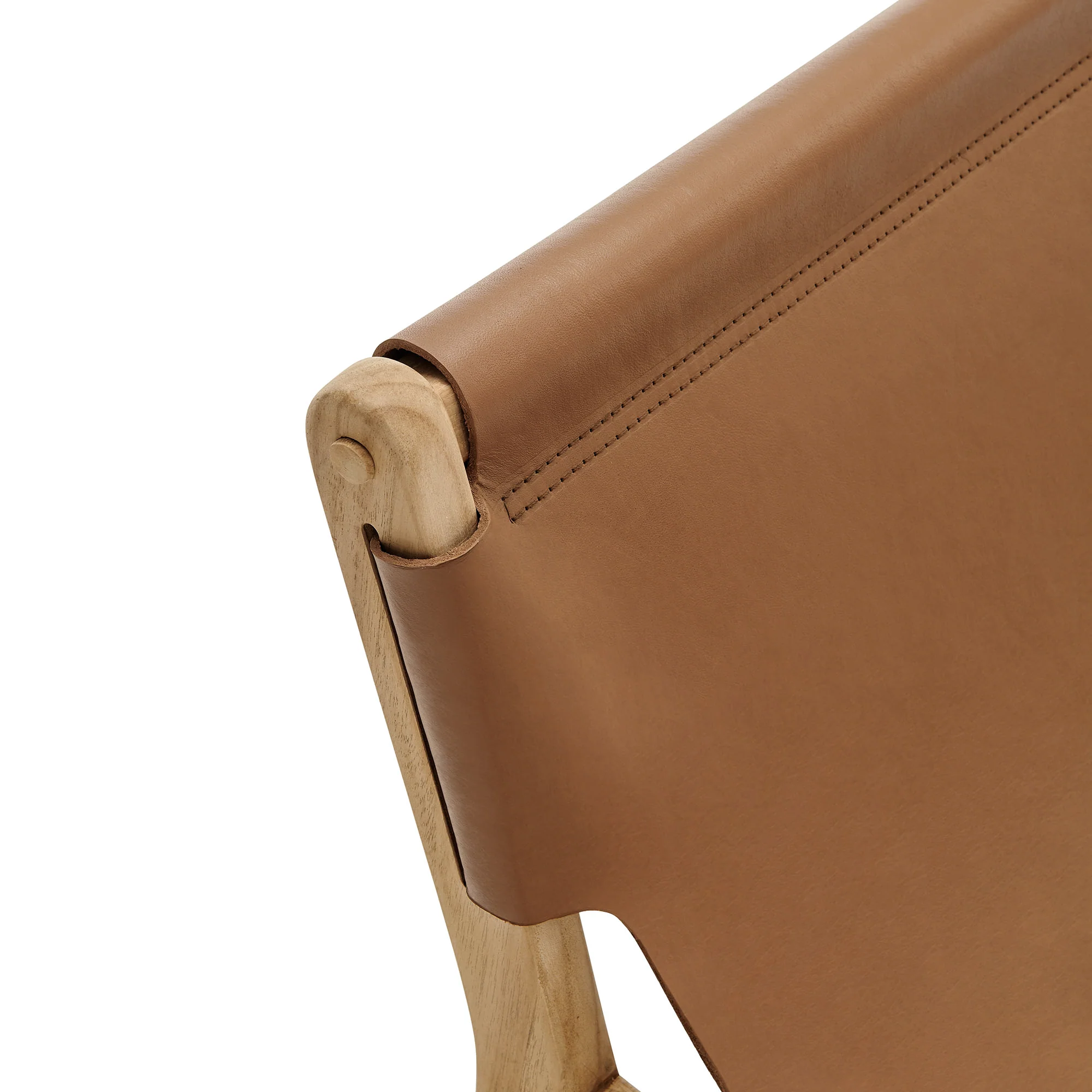 Sonora Leather Sling Chair by Modway - Image 7