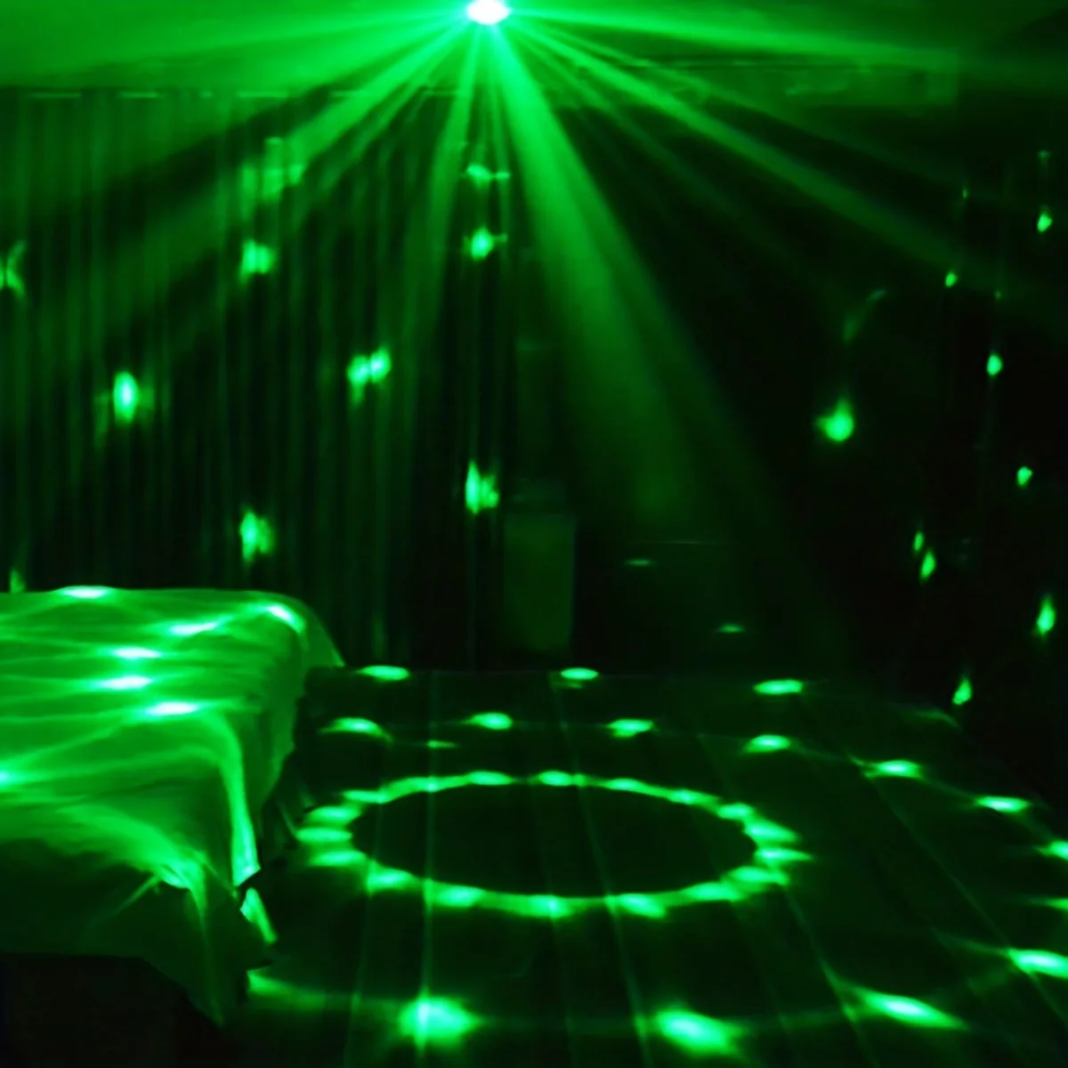 Sound Activated Rotating Disco Ball Light RGB LED Party Stage Lamp for Home - Image 10