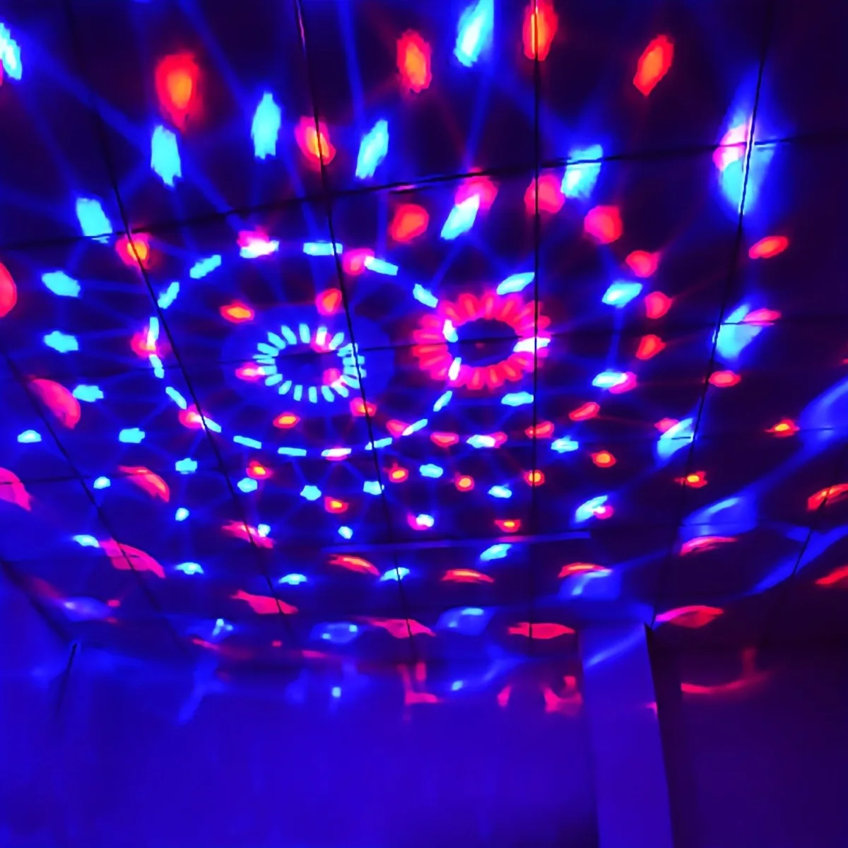 Sound Activated Rotating Disco Ball Light RGB LED Party Stage Lamp for Home - Image 8