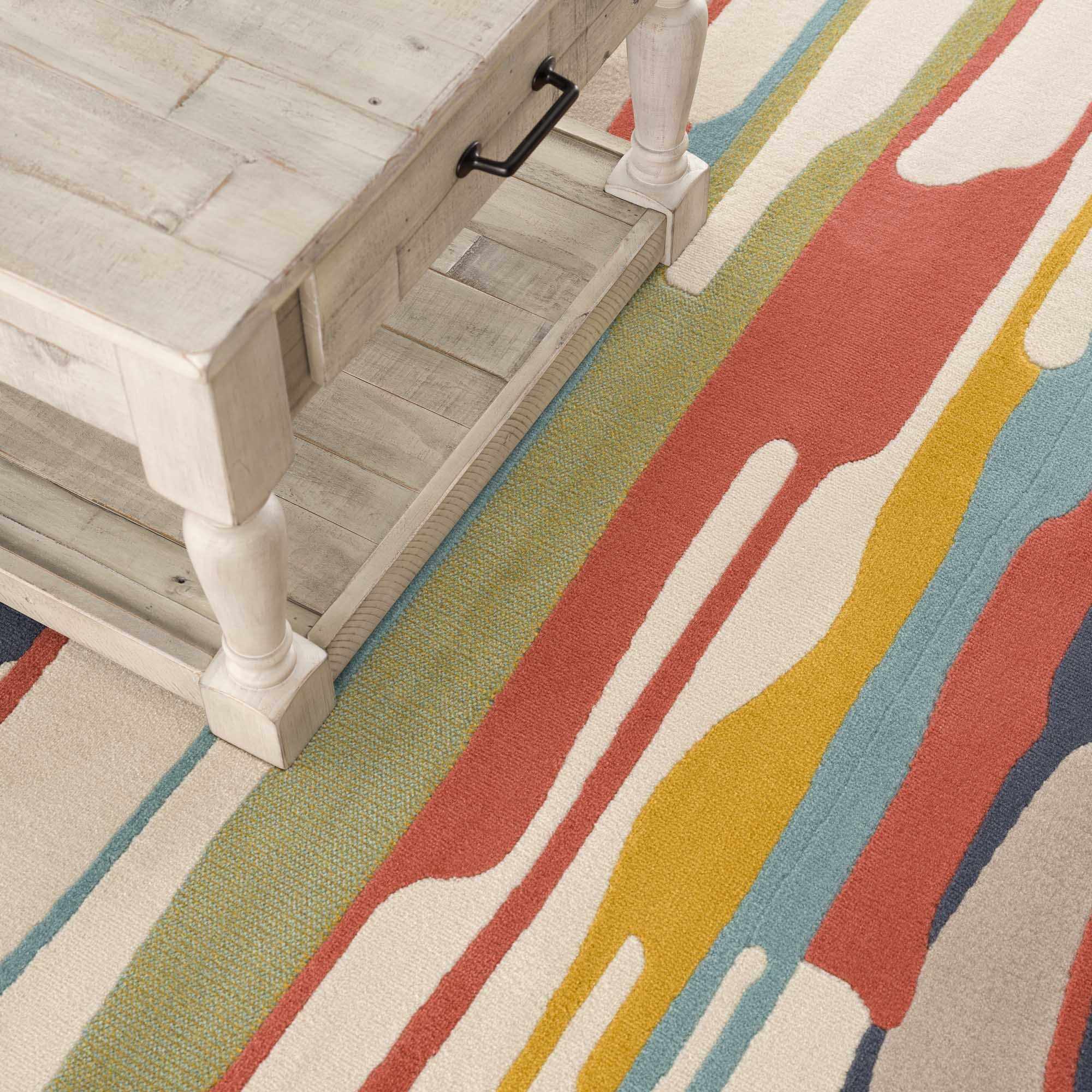 Southfields Colorful Modern Area Carpet - Image 18